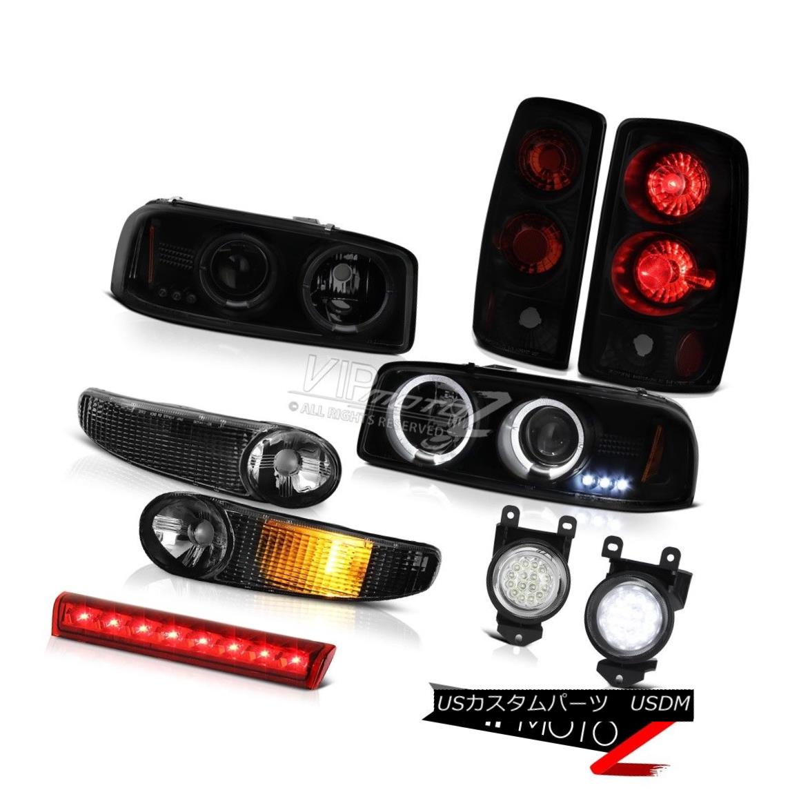 ヘッドライト Projector Halo LED Bumper Sinister Brake Lamps Foglights Roof Red 04 05 06 Yukon プロジェクターHalo LEDバンパー不快なブレーキランプFoglights Roof Red 04 05 06 Yukon 【並行輸入品】