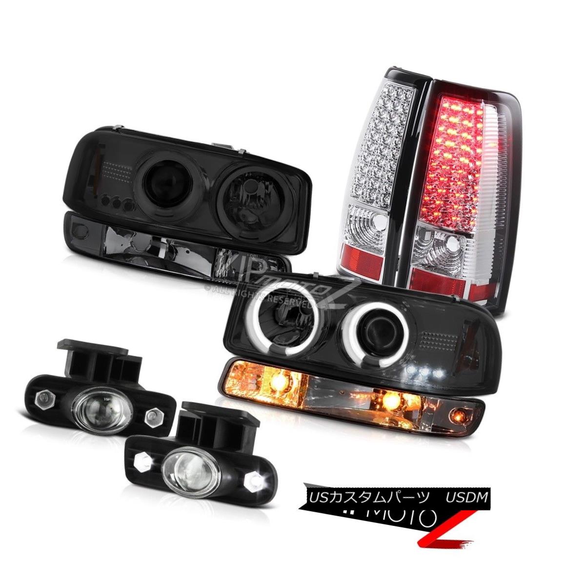 ヘッドライト 99-02 Sierra 5.3L Fog lamps led tail bumper light ccfl projector Headlights LED 99-02シエラ5.3LフォグランプテールバンパーライトccflプロジェクターヘッドライトLED 【並行輸入品】