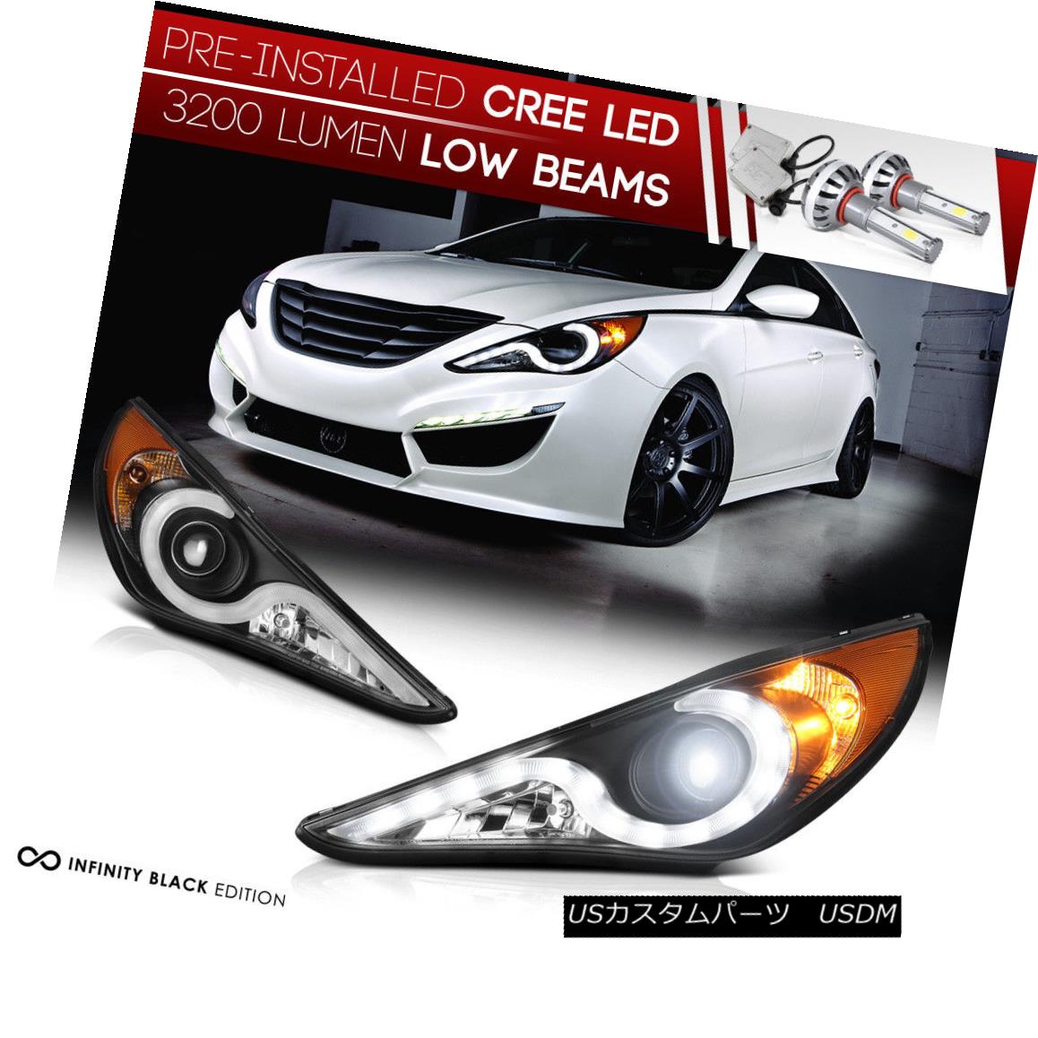 ヘッドライト [CREE LED LOW BEAM] For 2011-2014 Sonata \