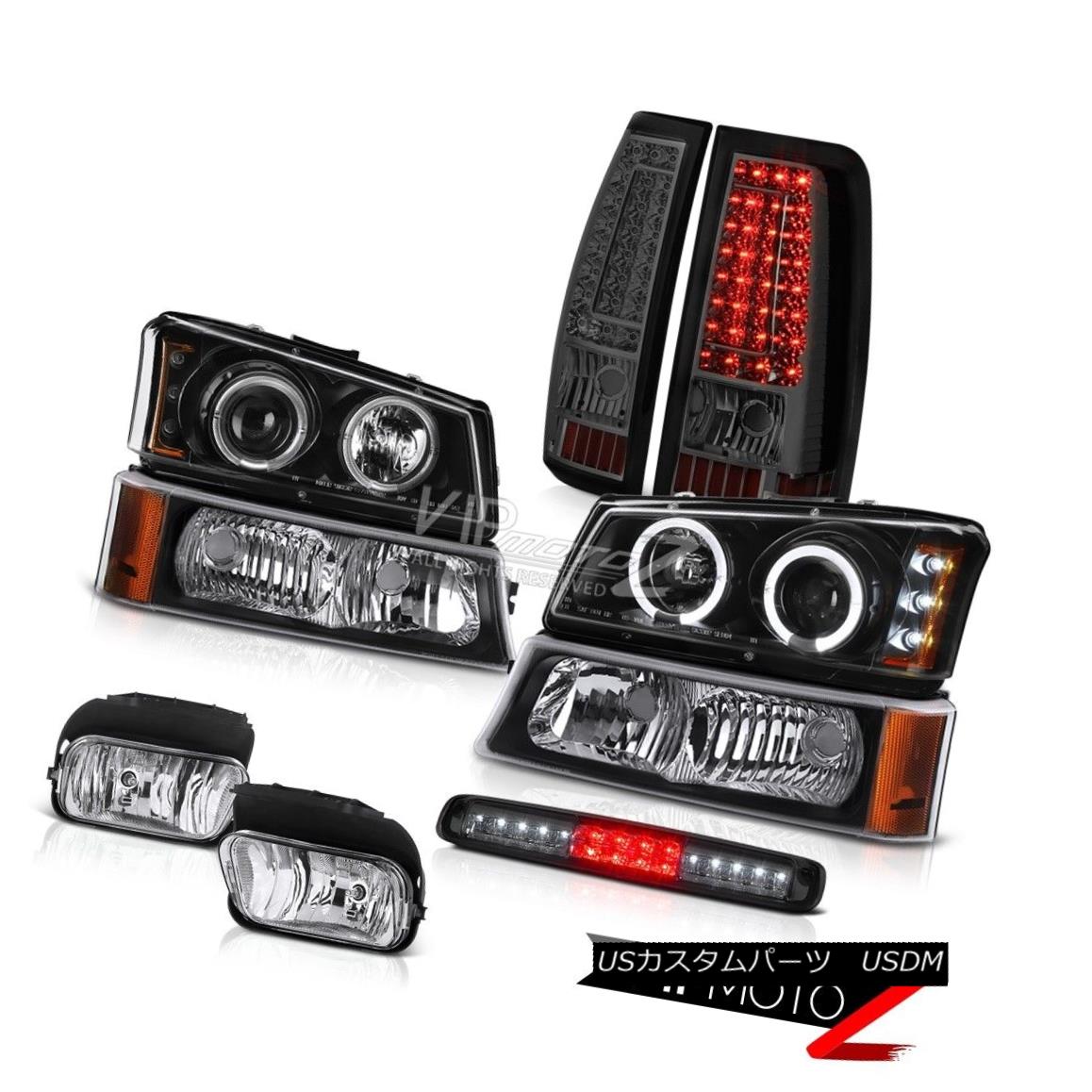 ヘッドライト 03-06 Silverado 1500 Smokey High Stop Lamp Fog Lamps Tail Brake Signal Headlamps 03-06 Silverado 1500スモーキーハイストップランプフォグランプテールブレーキ信号ヘッドランプ 【並行輸入品】