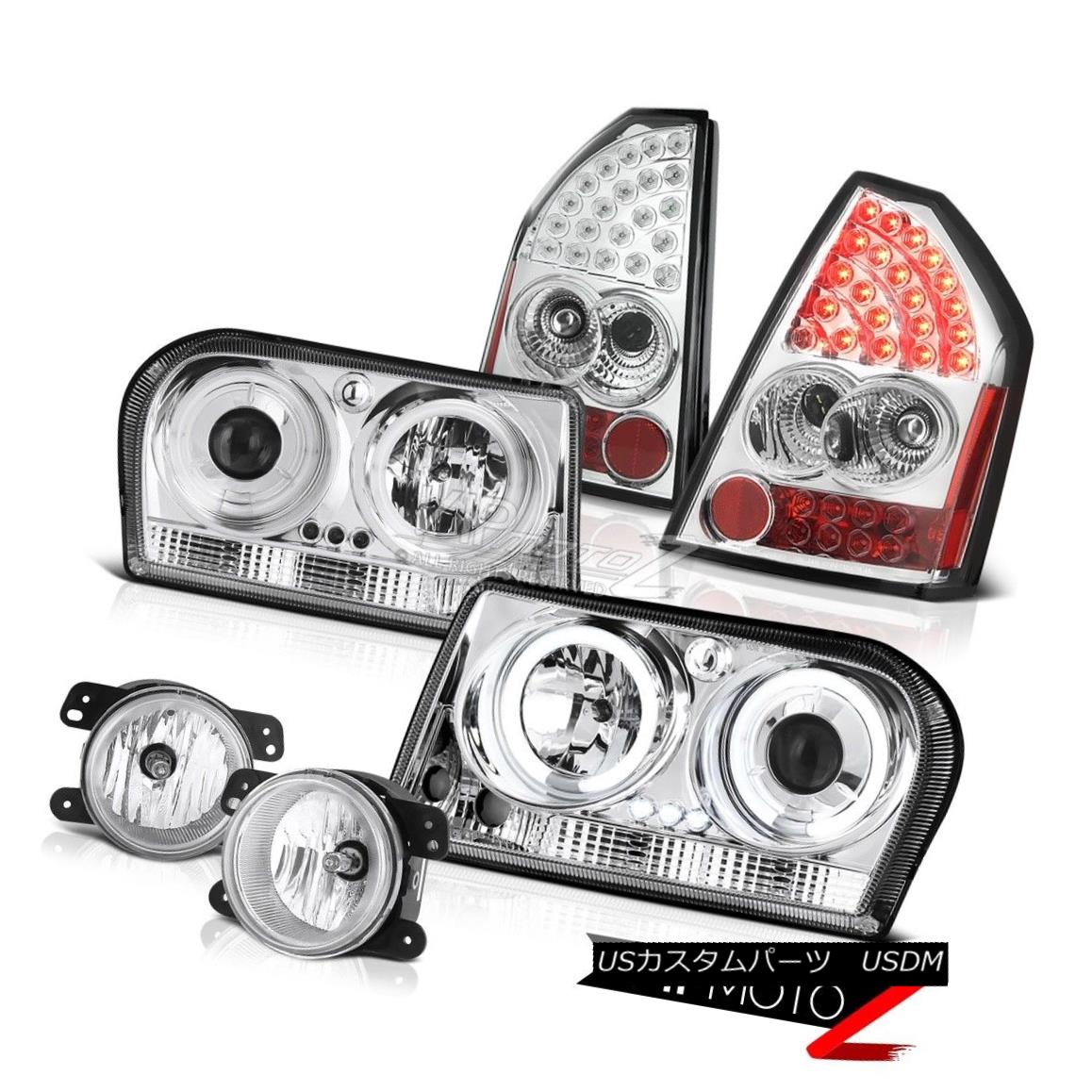 ヘッドライト 05-07 Chrysler 300 Limited [BRIGHTEST] CCFL Headlights LED Taillamps Chrome Fog 05-07 Chrysler 300 Limited [明るく] CCFLヘッドライトLEDタイルランプChrome Fog 【並行輸入品】