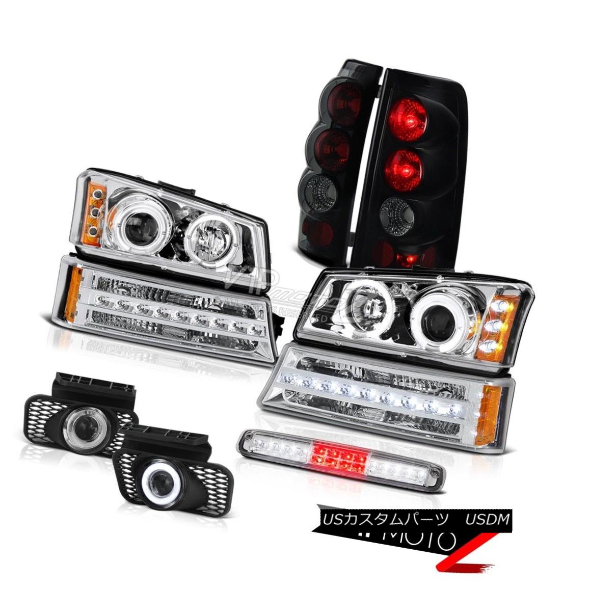 ヘッドライト 2003-2006 Silverado 1500 Roof Cargo Lamp Foglights Signal Headlamps Tail Lamps 2003-2006 Silverado 1500屋根貨物ランプフォグライトヘッドランプテールランプ 【並行輸入品】