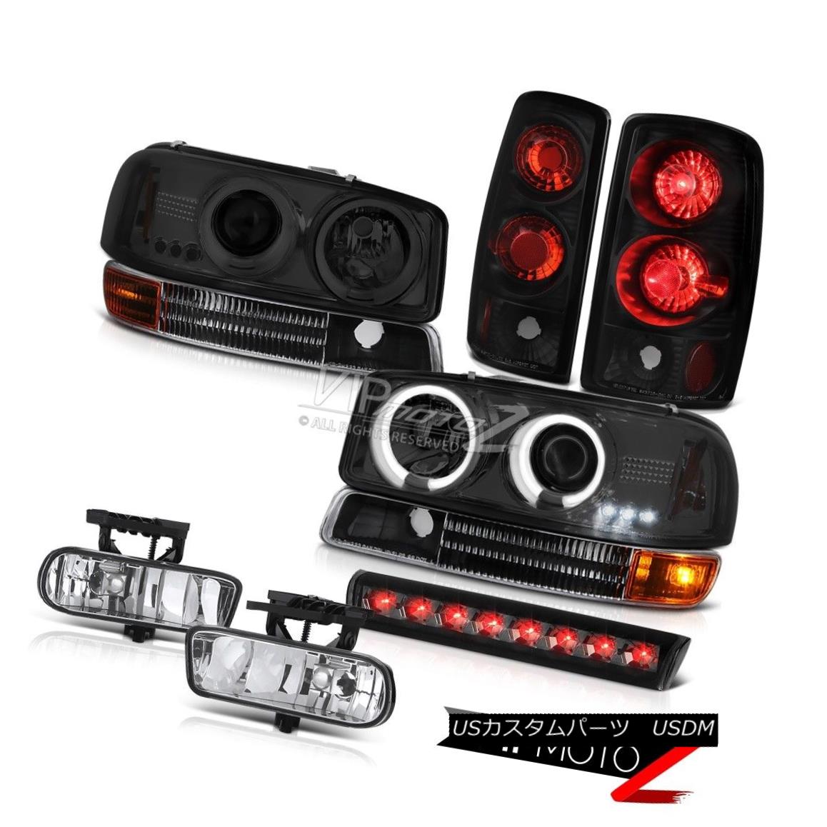 ヘッドライト Angel Eye Halo CCFL Headlights Tail Lights FogLamps Roof Stop 2000-2006 Yukon XL エンジェルアイハローCCFLヘッドライトテールライトFogLampsルーフストップ2000-2006ユーコンXL 【並行輸入品】