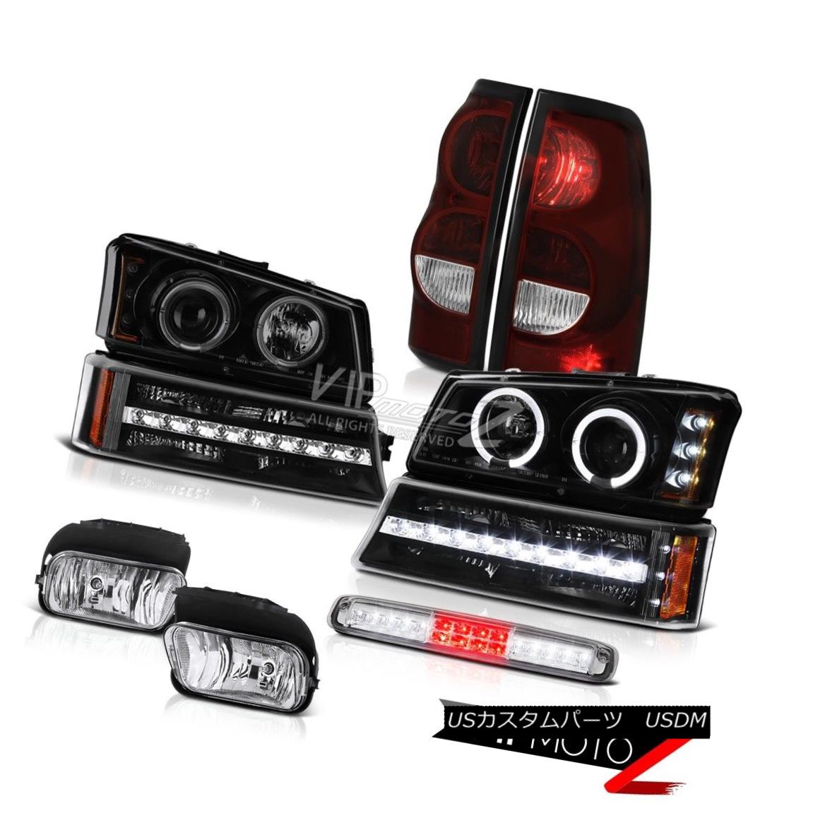 ヘッドライト 2003-2006 Silverado 1500 High Stop Light Fog Lamps Tail Signal Lamp Headlamps 2003-2006 Silverado 1500ハイストップライトフォグランプテールシグナルランプヘッドランプ 【並行輸入品】