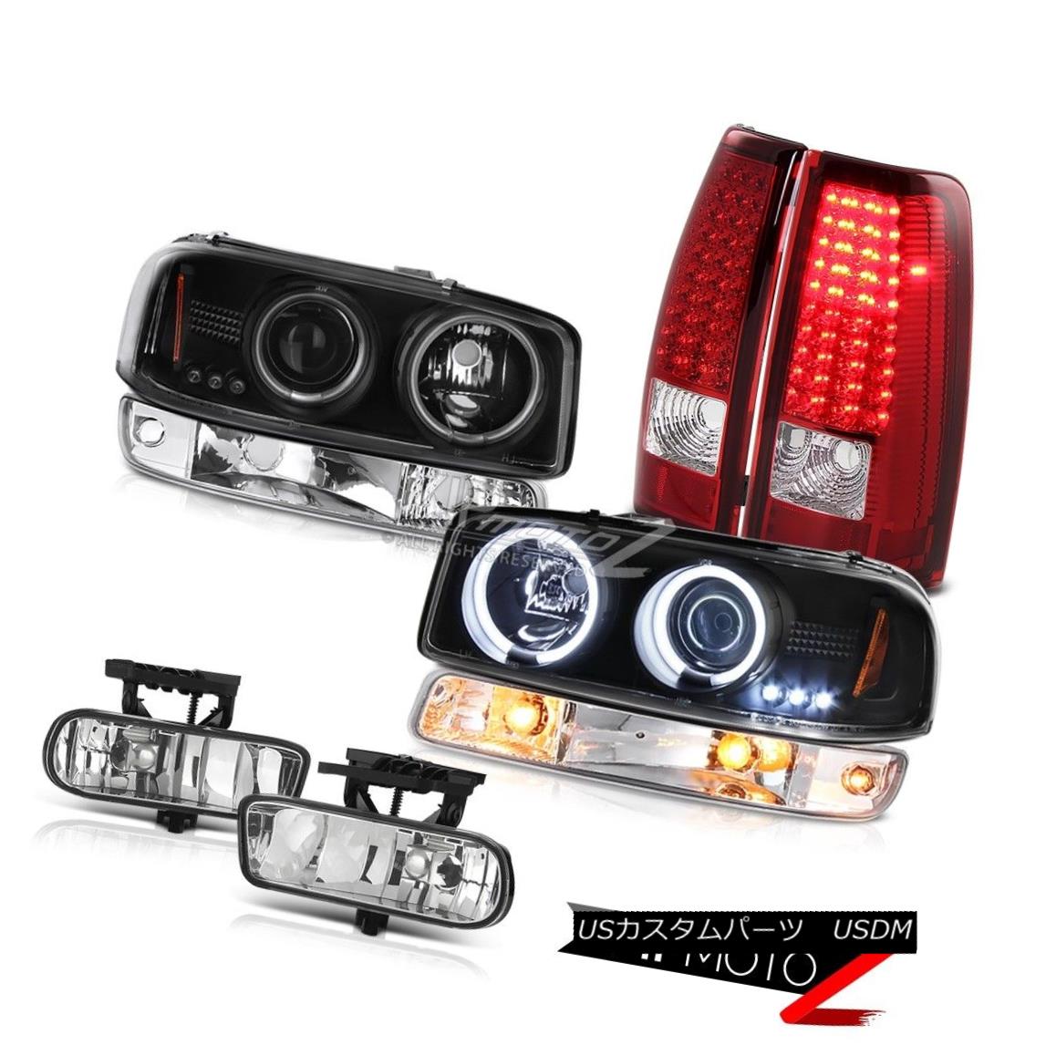 ヘッドライト 1999-2002 Sierra WT Foglamps led tail lights signal light ccfl headlights LED 1999-2002シエラWTフォグランプはテールライト信号光ccflヘッドライトを導いた 【並行輸入品】