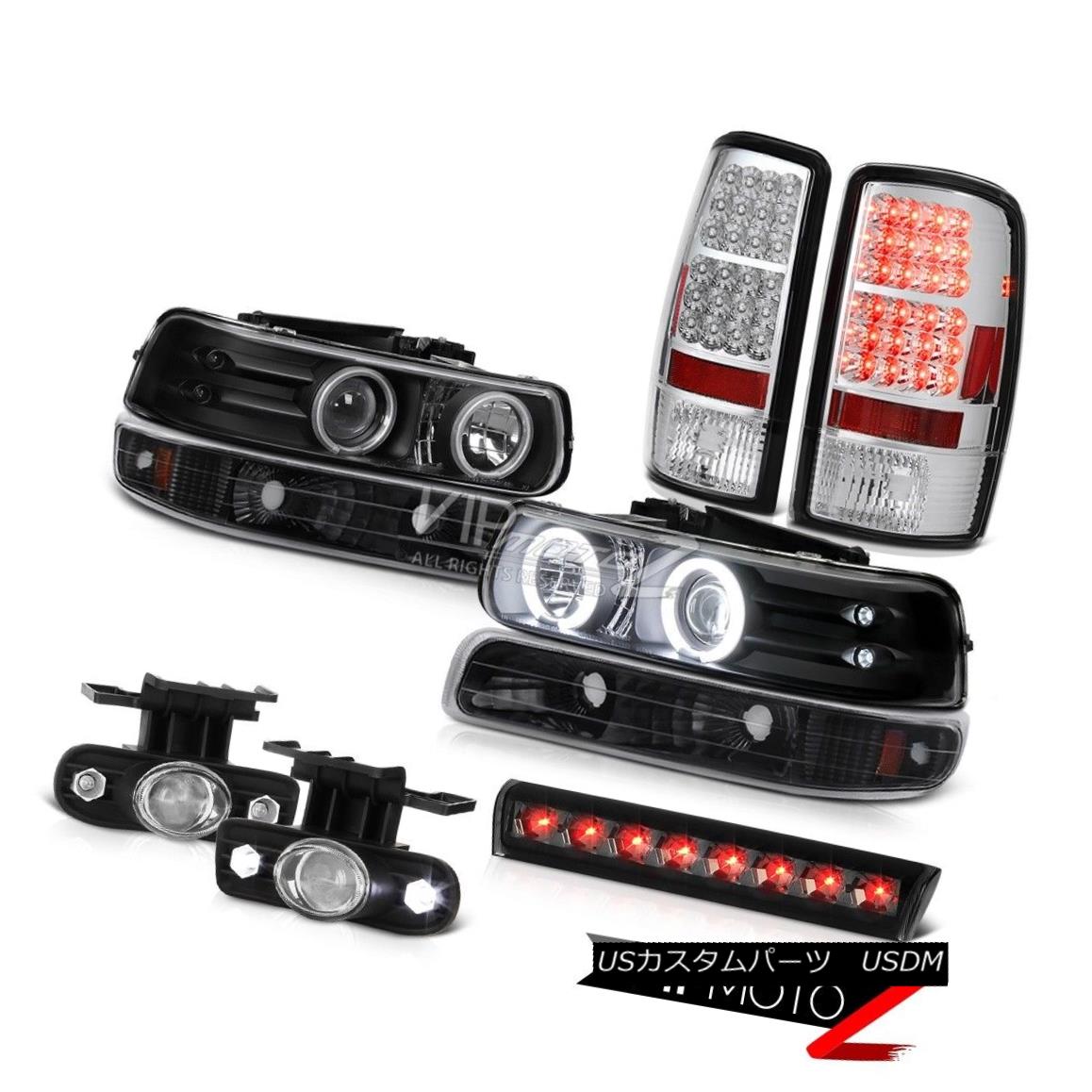 ヘッドライト 2000-2006 Tahoe LS Smoked roof brake lamp foglamps rear lamps bumper Headlamps 2000-2006タホLSスモーク・ルーフ・ブレーキ・ランプフォグランプ・リア・ランプ・バンパーヘッドランプ 【並行輸入品】
