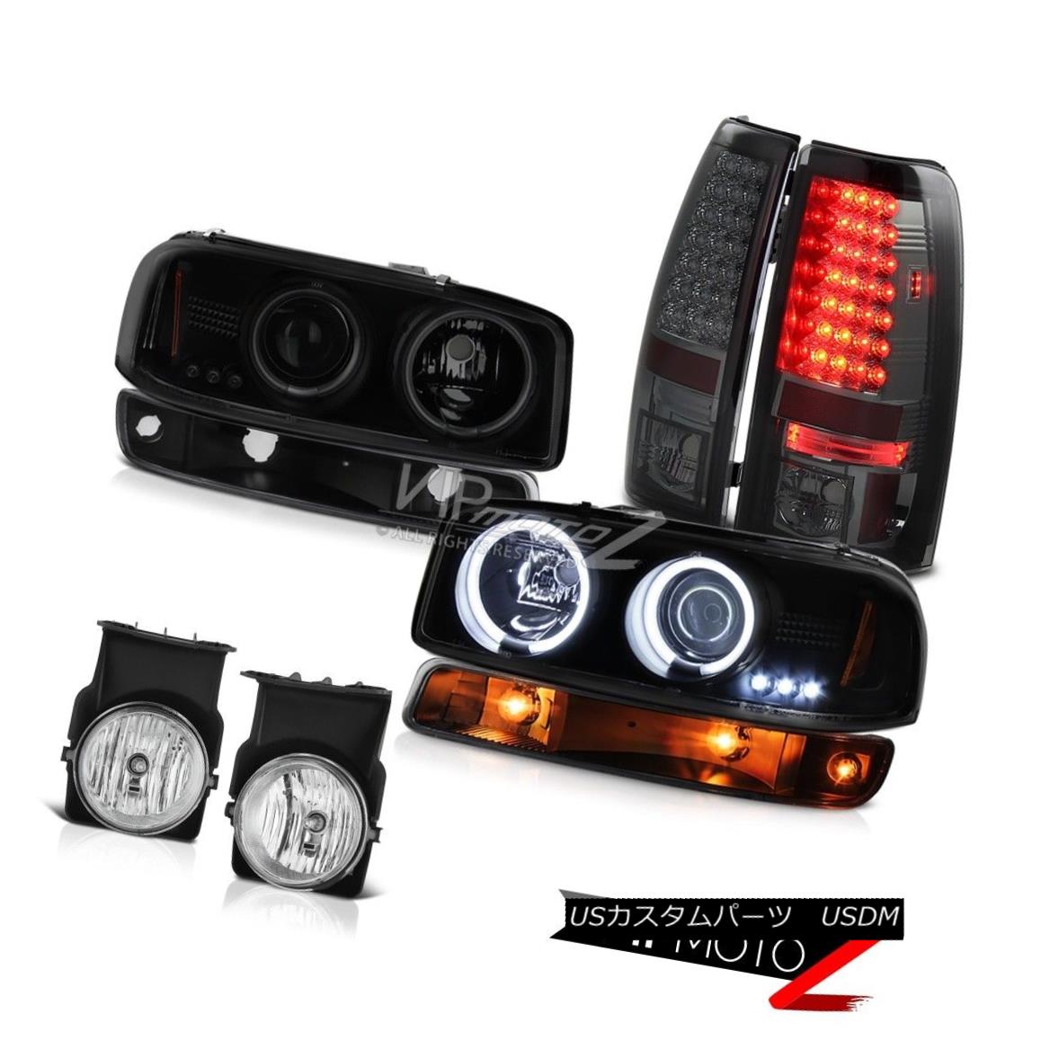 ヘッドライト 03-06 GMC Sierra Foglamps smokey led parking brake lights turn signal headlights 03-06 GMC Sierra Foglampsスモーキー・パーキング・ブレーキ・ライトがシグナル・ヘッドライトを回す 【並行輸入品】