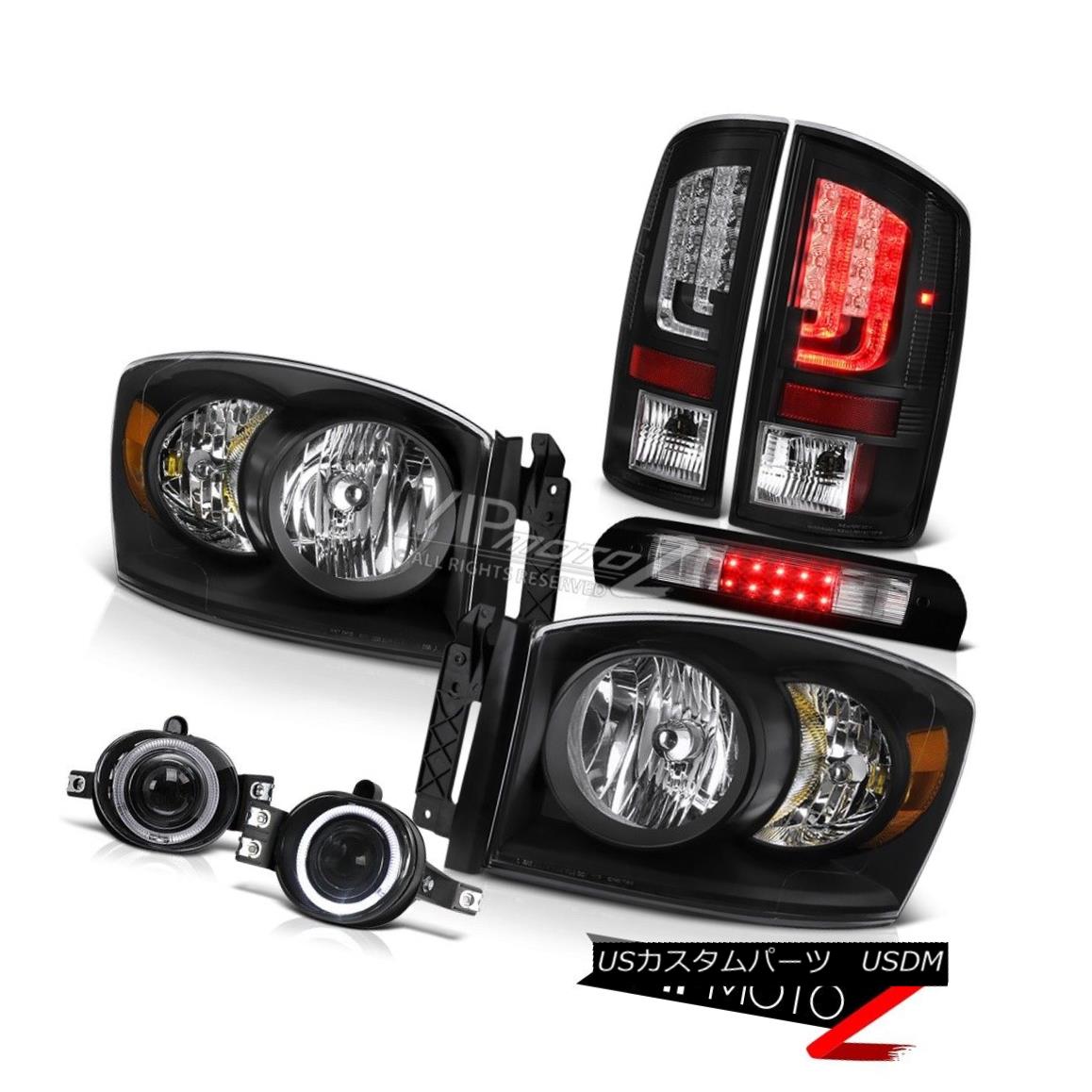 ヘッドライト 2006 Ram WS Raven Black Tail Lights Headlights Fog Lamps Roof Cab Lamp Assembly 2006 Ram WS Ravenブラックテールライトヘッドライトフォグランプルーフキャブランプアセンブリ 【並行輸入品】