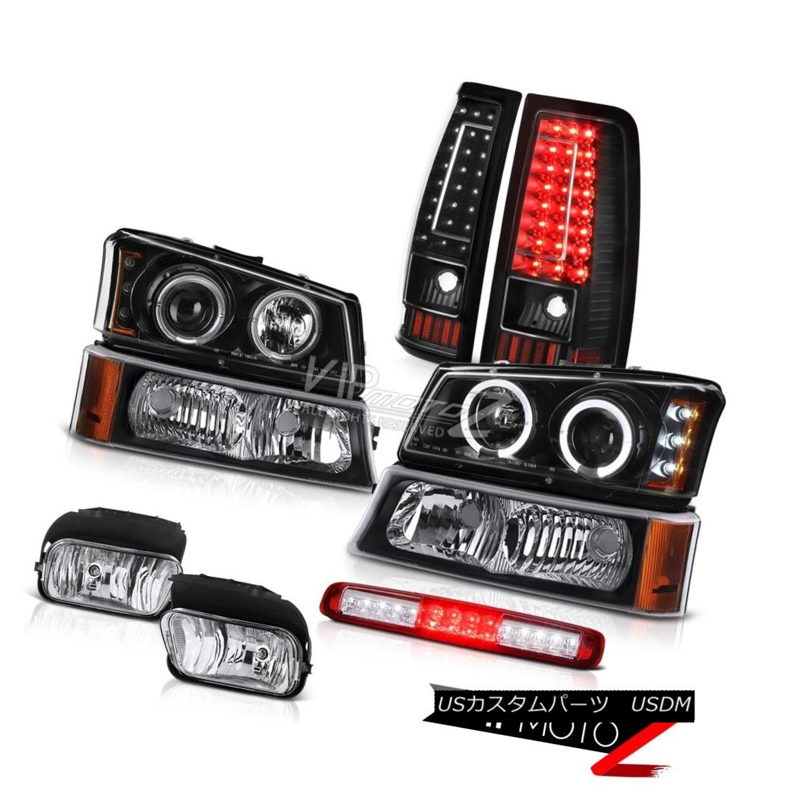 ヘッドライト 03-06 Silverado Roof Cab Light Fog Lamps Tail Turn Signal Projector Headlights 03-06 Silveradoルーフキャブライトフォグランプテールターンシグナルプロジェクターヘッドライト 【並行輸入品】