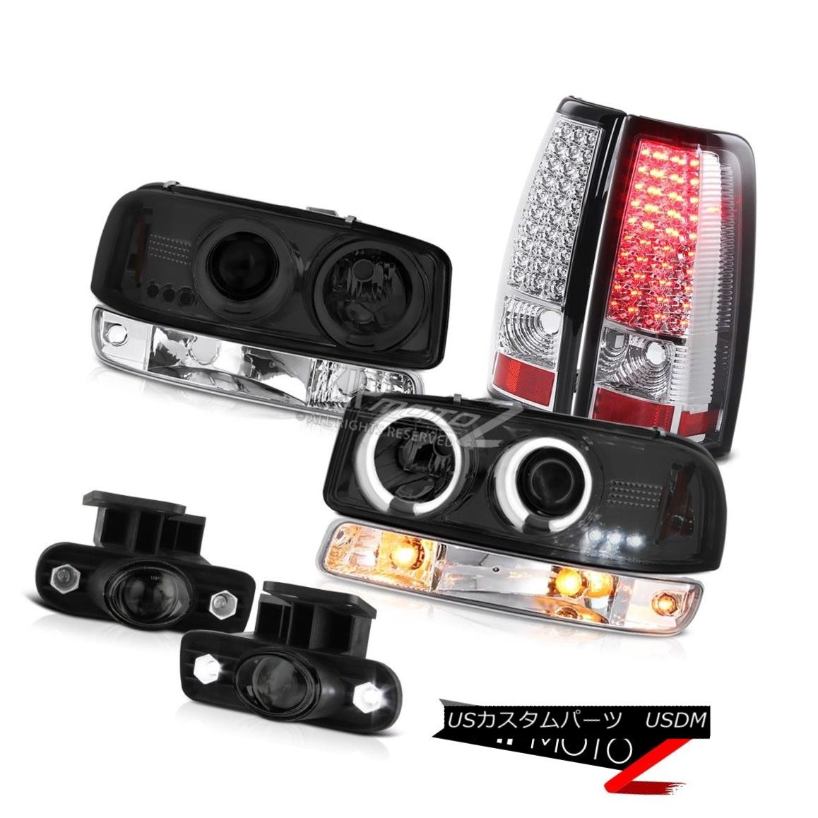 ヘッドライト 99-02 Sierra GMT800 Smoked fog lamps smd taillights parking light ccfl headlamps 99-02 Sierra GMT800スモーク・フォグ・ランプsmdテールライト・パーキング・ライトccflヘッドライト 【並行輸入品】 69,333円
