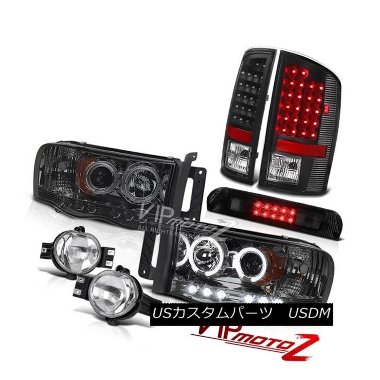 ヘッドライト Headlight Halo DRL LED Tail Light Chrome Fog Roof Stop Tint 02 03 04 05 Ram 3500 ヘッドライトHalo DRL LEDテールライトクロームフォグルーフストップティント02 03 04 05 Ram 3500 【並行輸入品】