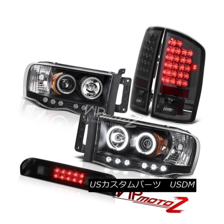 ヘッドライト Halo Headlights L.E.D Tail Lights Lamp Tinted 3rd Brake Cargo LED 02-05 Ram 1500 ハローヘッドライトL.E.Dテールランプランプ第3ブレーキランプ貨物LED 02-05ラム1500 【並行輸入品】 69,333円