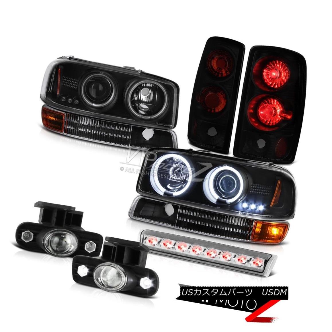 ヘッドライト 00-06 Yukon CCFL Angel Eye Headlights Brake Lights Tail Lamps DRL LED fogLights 00-06ユーコンCCFLエンジェルアイヘッドライトブレーキライトテールランプDRL LEDフォグライト 【並行輸入品】