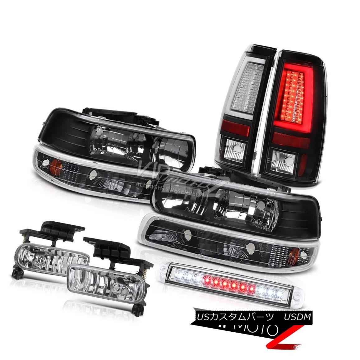 ヘッドライト 99 00 01 02 Silverado 6.0L Tail Lamps Roof Cargo Lamp Fog Signal Headlamps LED 99 00 01 02 Silverado 6.0Lテールランプ屋根貨物ランプフォグ信号ヘッドランプLED 【並行輸入品】
