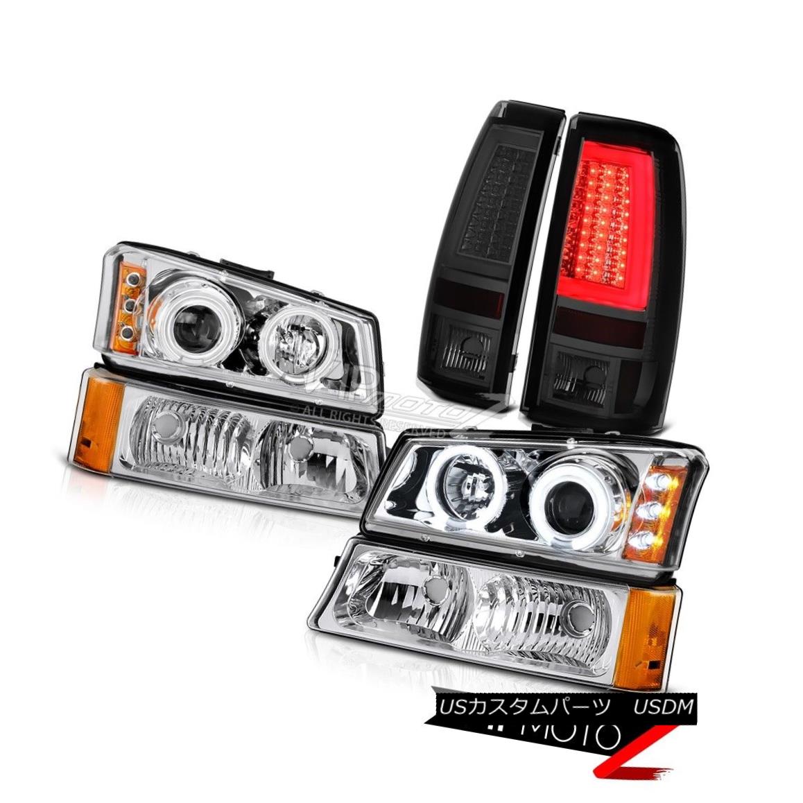 ヘッドライト 2003-2006 Silverado Phantom Smoke Taillamps Parking Lamp Headlamps \
