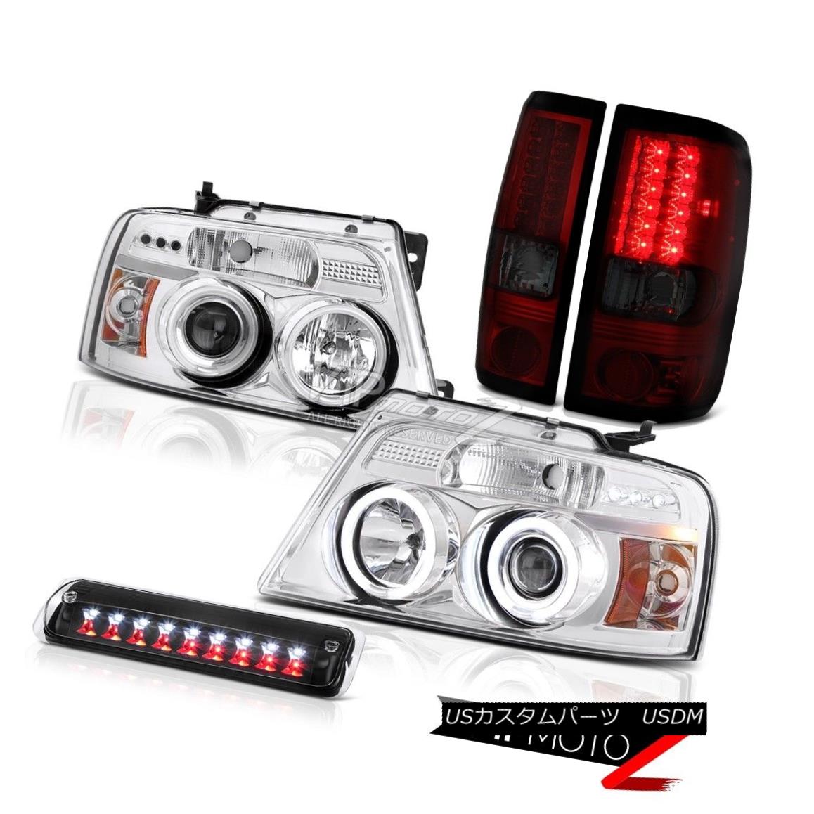 ヘッドライト 04-08 Ford F150 XLT Third Brake Light Headlights Tail Lights CCFL Halo Newest 04-08 Ford F150 XLTサードブレーキライトヘッドライトテールライトCCFL Halo Newest 【並行輸入品】