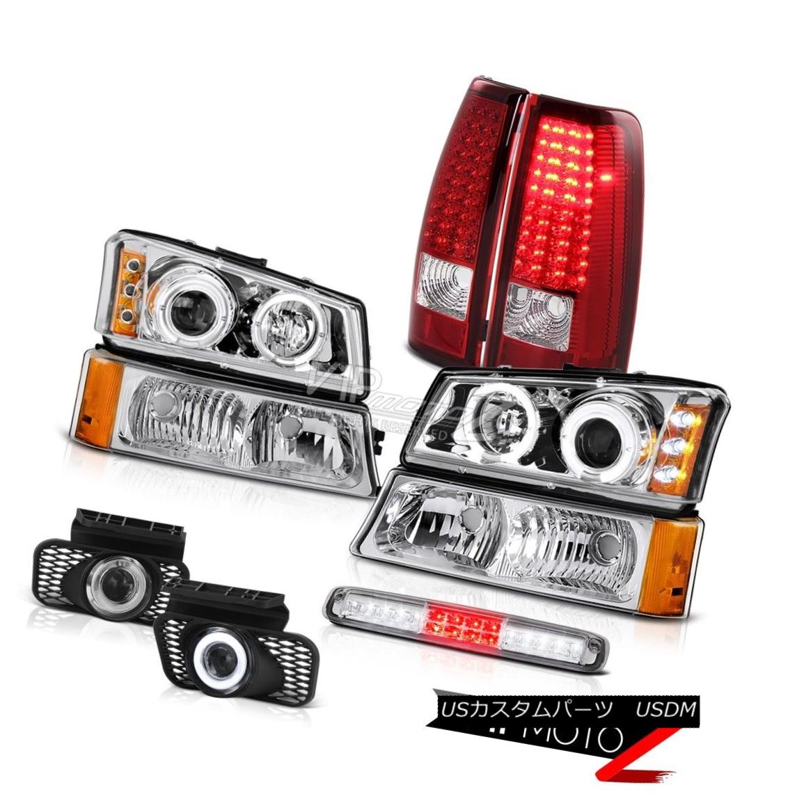 ヘッドライト 03-06 Silverado 1500 Bumper Light Roof Brake Lamp Foglamps Headlamps Tail Lamps 03-06 Silverado 1500バンパーライトルーフブレーキランプフォグランプヘッドランプテールランプ 【並行輸入品】