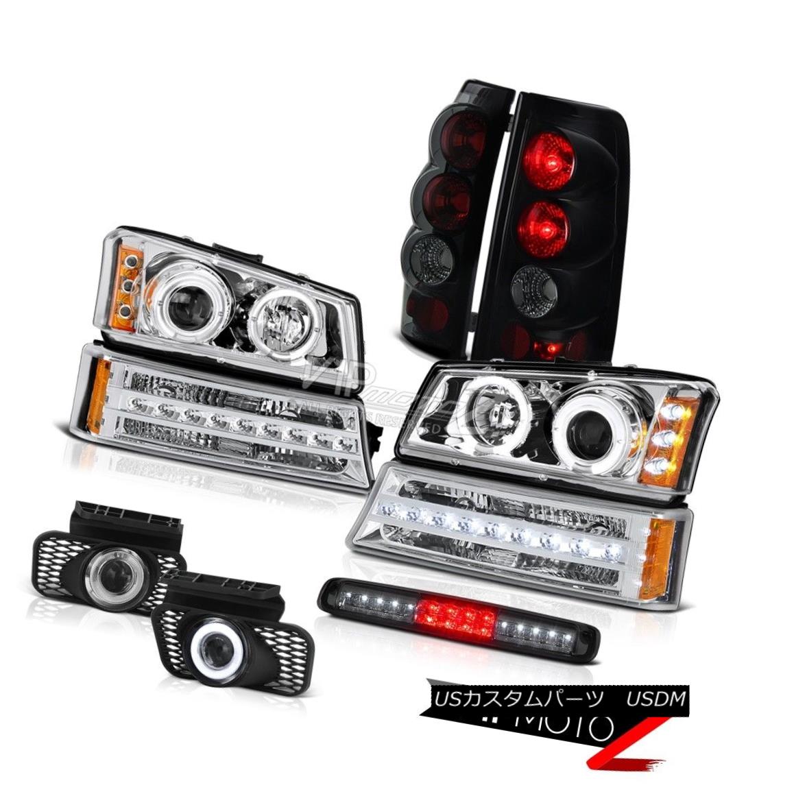 ヘッドライト 03-06 Silverado 1500 3RD Brake Light Foglights Signal Lamp Headlights Tail Lamps 03-06 Silverado 1500 3RDブレーキライトフォグライト信号ランプヘッドライトテールランプ 【並行輸入品】