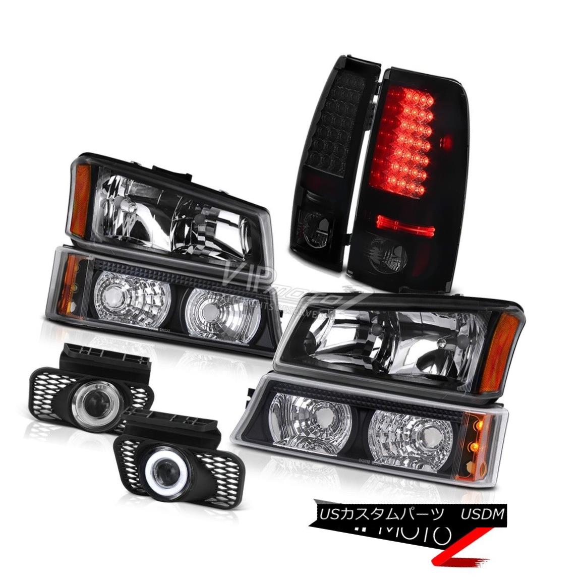 ヘッドライト Headlights Turn Signal Parking LED Tail Lights Foglight 03 04 05 06 Silverado LT ヘッドライトターンシグナルパーキングLEDテールライトFoglight 03 04 05 06 Silverado LT 【並行輸入品】