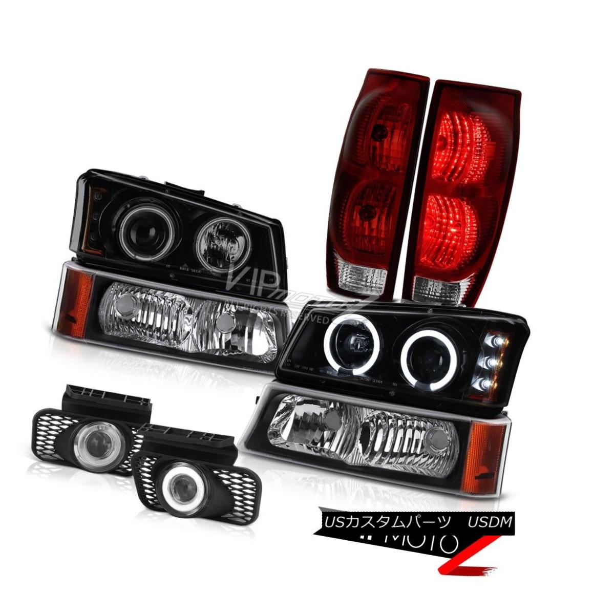 ヘッドライト 03-06 Avalanche 2500 Foglamps Burgundy Red Taillights Parking Light Headlights 03-06アバランシェ2500フォグランプブルゴーニュ赤い灯台パーキングライトヘッドライト 【並行輸入品】