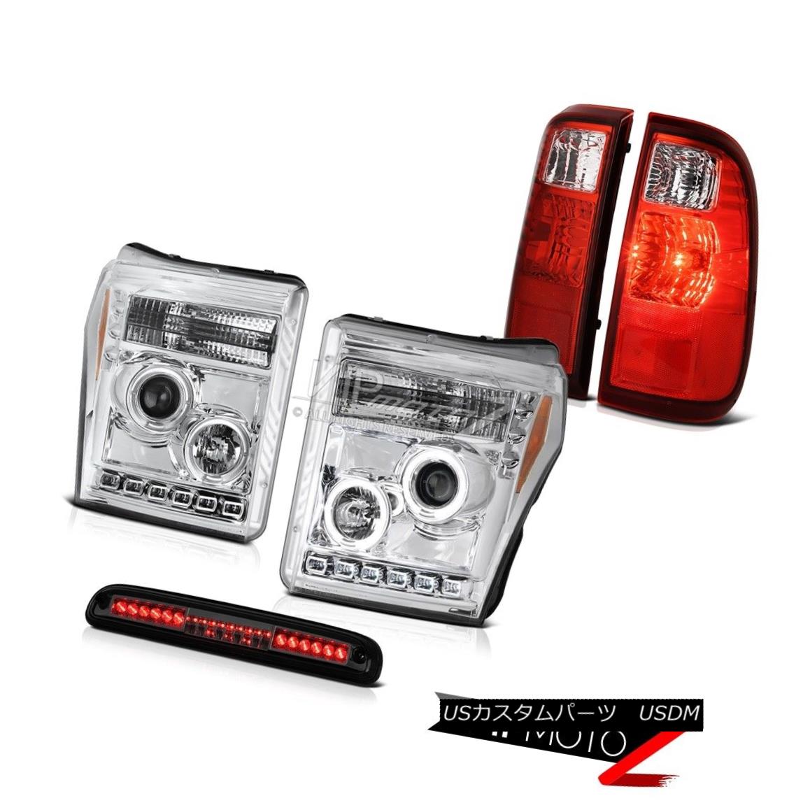 ヘッドライト 11 12 13 14 15 16 Ford F350 Smokey 3RD Brake Light Red Tail Lamps Headlights 11 12 13 14 15 16フォードF350スモーキー3RDブレーキライトレッドテールランプヘッドライト 【並行輸入品】