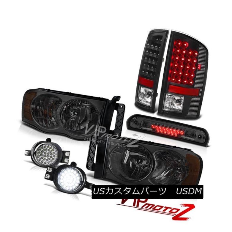 ヘッドライト 02-05 Ram V6 Crystal Headlights Signal Tail Lights Surface LED Fog Roof Brake 02-05 Ram V6クリスタルヘッドライト信号テールライト表面LEDフォグルーフブレーキ 【並行輸入品】