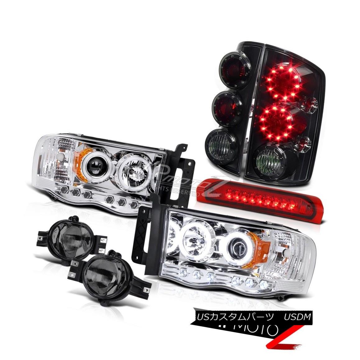 ヘッドライト 2002-2005 Ram Rumble Bee 5.7L DRL Head Lights+3rd Brake Cargo+Fog+LED Rear Tail 2002-2005 Ram Rumble Bee 5.7L DRLヘッドライト+第3ブレーキカーゴ+フォグ+ LEDリアテール 【並行輸入品】