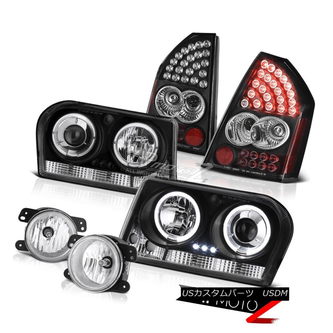 ヘッドライト 2005-2007 Chrysler 300 3.5L Headlights Brightest L.E.D Tail Lights Driving Fog 2005-2007クライスラー300 3.5Lヘッドライト明るいL.E.Dテールライトドライビングフォグ 【並行輸入品】