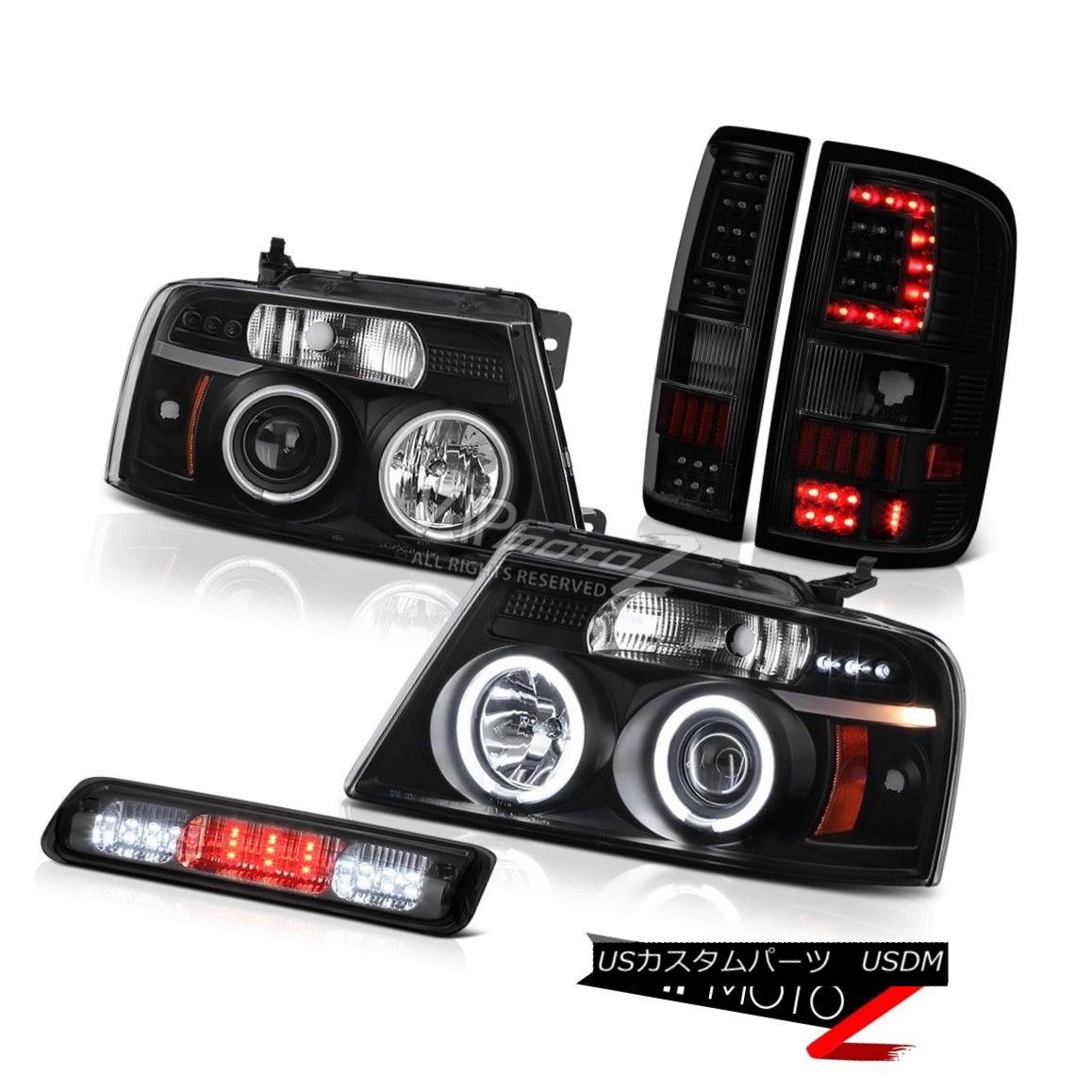 ヘッドライト 04 05-08 Ford F150 F-150 Tail Lamps 3Rd Brake Projector Head Replacement LH+RH 04 05-08フォードF150 F-150テールランプ3Rdブレーキプロジェクターヘッド交換用LH + RH 【並行輸入品】
