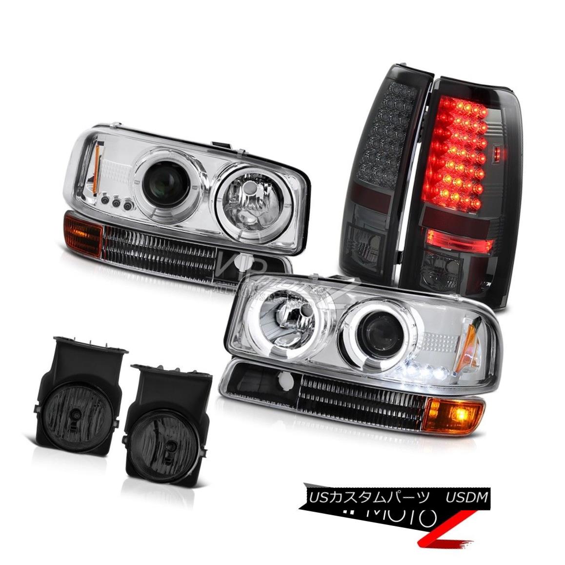 ヘッドライト Projector Headlights Parking Dark LED Brake Tail Light Foglamps 2004-2006 Sierra プロジェクターヘッドライトパーキングダークLEDブレーキテールライトFoglamps 2004-2006 Sierra 【並行輸入品】