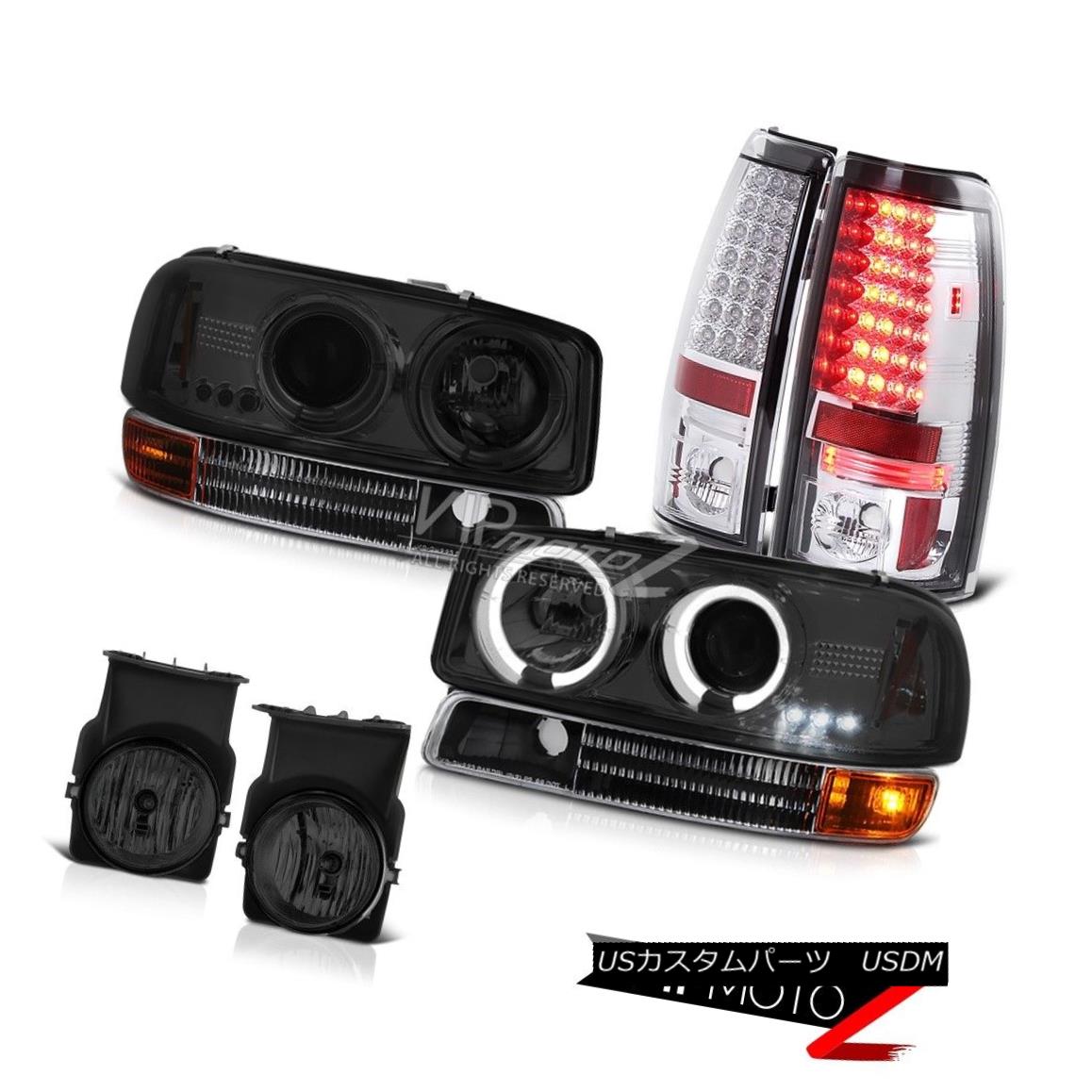 ヘッドライト Headlights Black Parking Brake Taillights Foglamps 04 05 06 Sierra 2500 3500 ヘッドライトブラックパーキングブレーキテールライトFoglamps 04 05 06 Sierra 2500 3500 【並行輸入品】