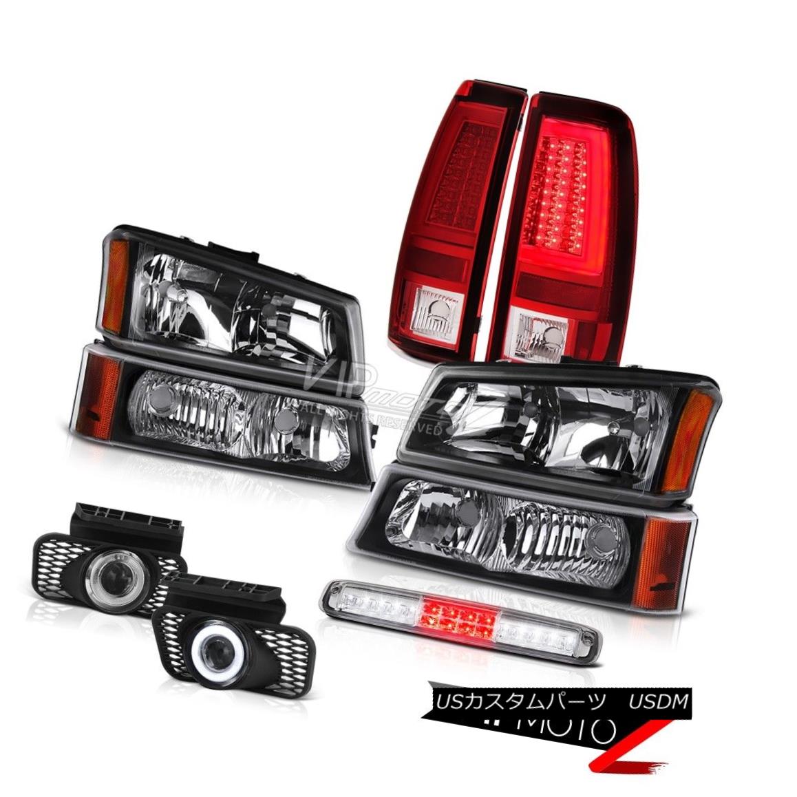ヘッドライト 03-06 Silverado Taillights Bumper Light Roof Cab Headlamps Foglamps Tron Tube 03-06 SilveradoテールライトバンパーライトルーフキャブヘッドランプフォグランプTron Tube 【並行輸入品】