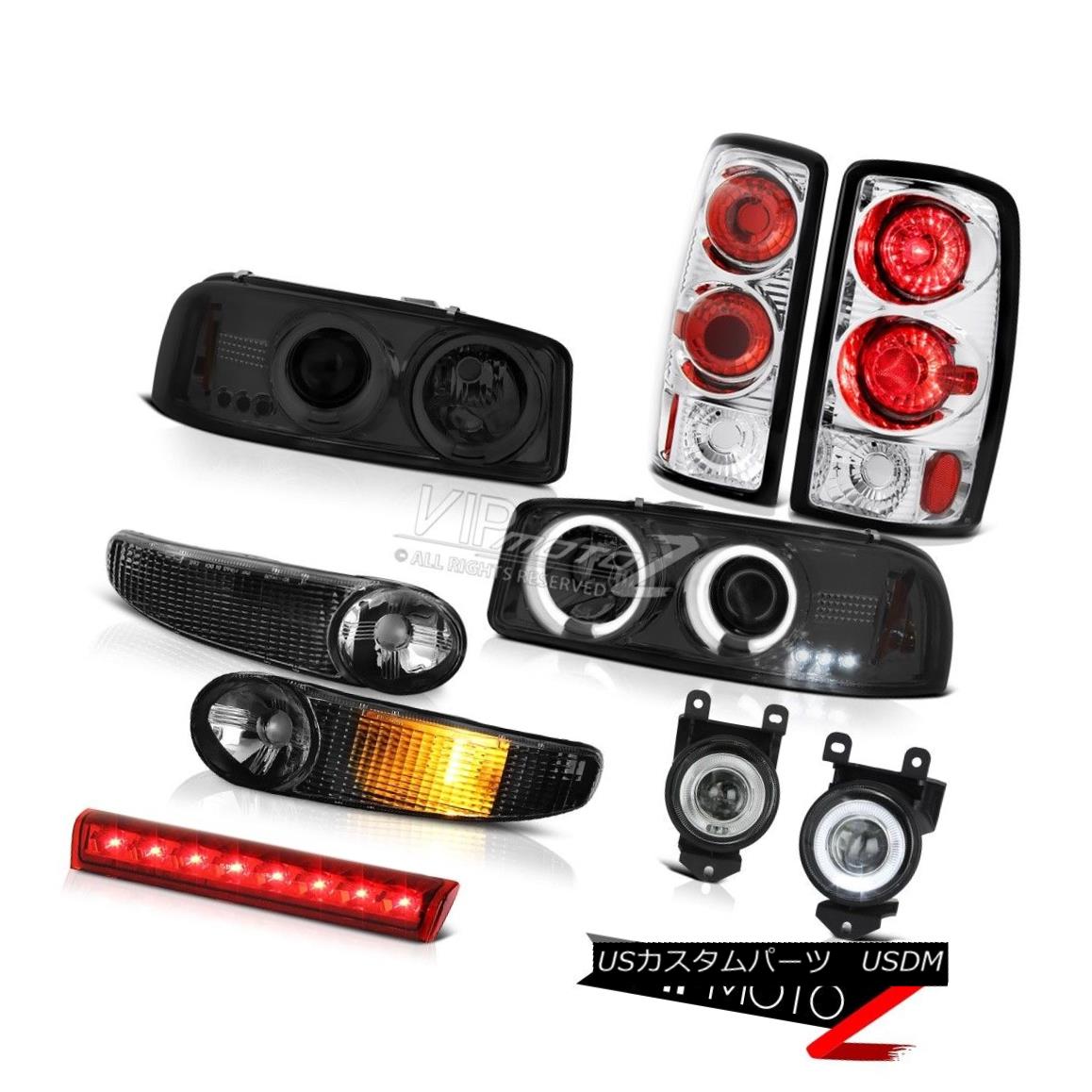 ヘッドライト CCFL DRL Halo Headlights Bumper Rear Tail Lamps FogLamps Roof Brake 01-06 Yukon CCFL DRLハローヘッドライトバンパーリアテールランプFogLampsルーフブレーキ01-06ユーコン 【並行輸入品】