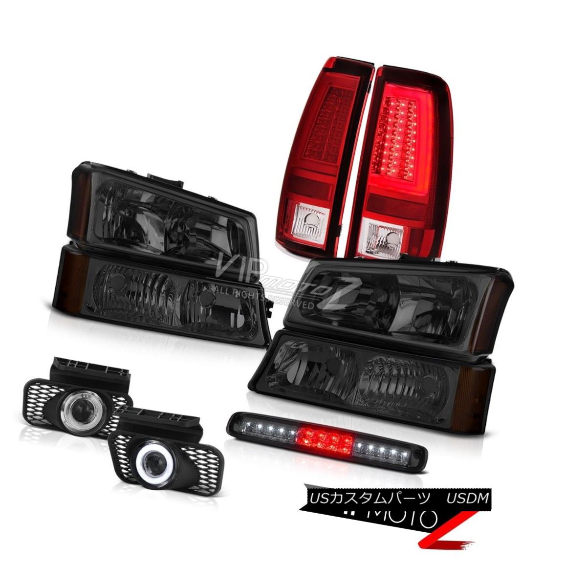 ヘッドライト 03 04 05 06 Silverado Taillamps Bumper Lamp Third Brake Headlights Fog Lights 03 04 05 06 Silverado Taillampsバンパーランプ第3ブレーキライトヘッドライトフォグライト 【並行輸入品】
