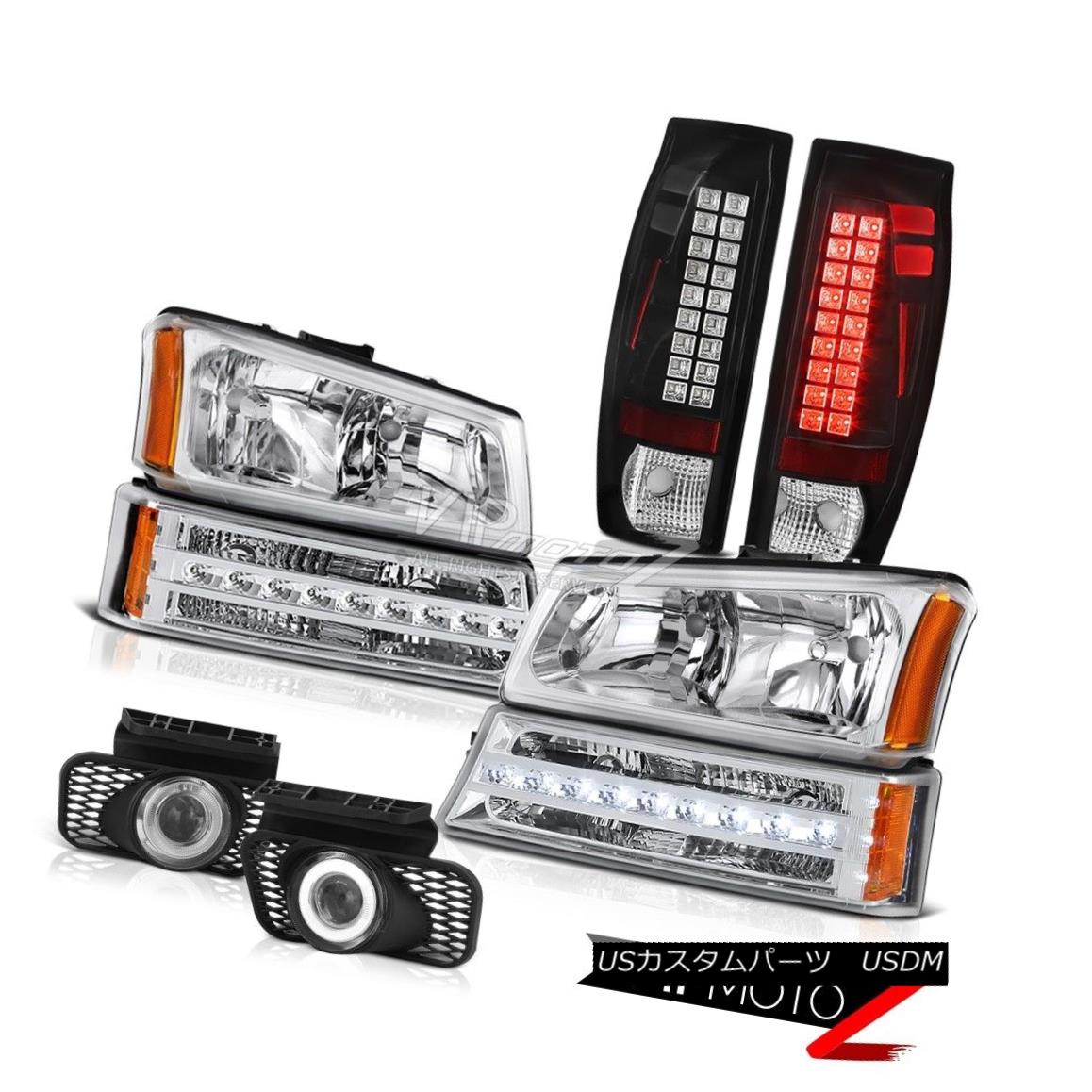 ヘッドライト 2003-2006 Avalanche Chrome Foglamps Taillights Bumper Light Headlights LED SMD 2003年?2006年アバランシェクロームフォグランプターンライトバンパーライトヘッドライトLED SMD 【並行輸入品】