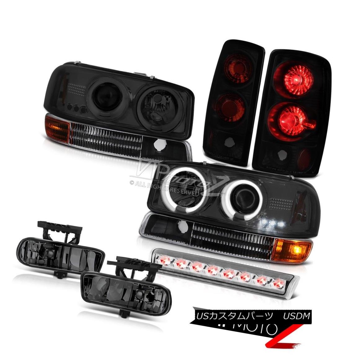ヘッドライト 2000-2006 Yukon CCFL Angel Eye Head Lights Tail Lights FogLights Third Brake LED 2000-2006ユーコンCCFLエンジェルアイヘッドライトテールライトフォグライト第3ブレーキLED 【並行輸入品】
