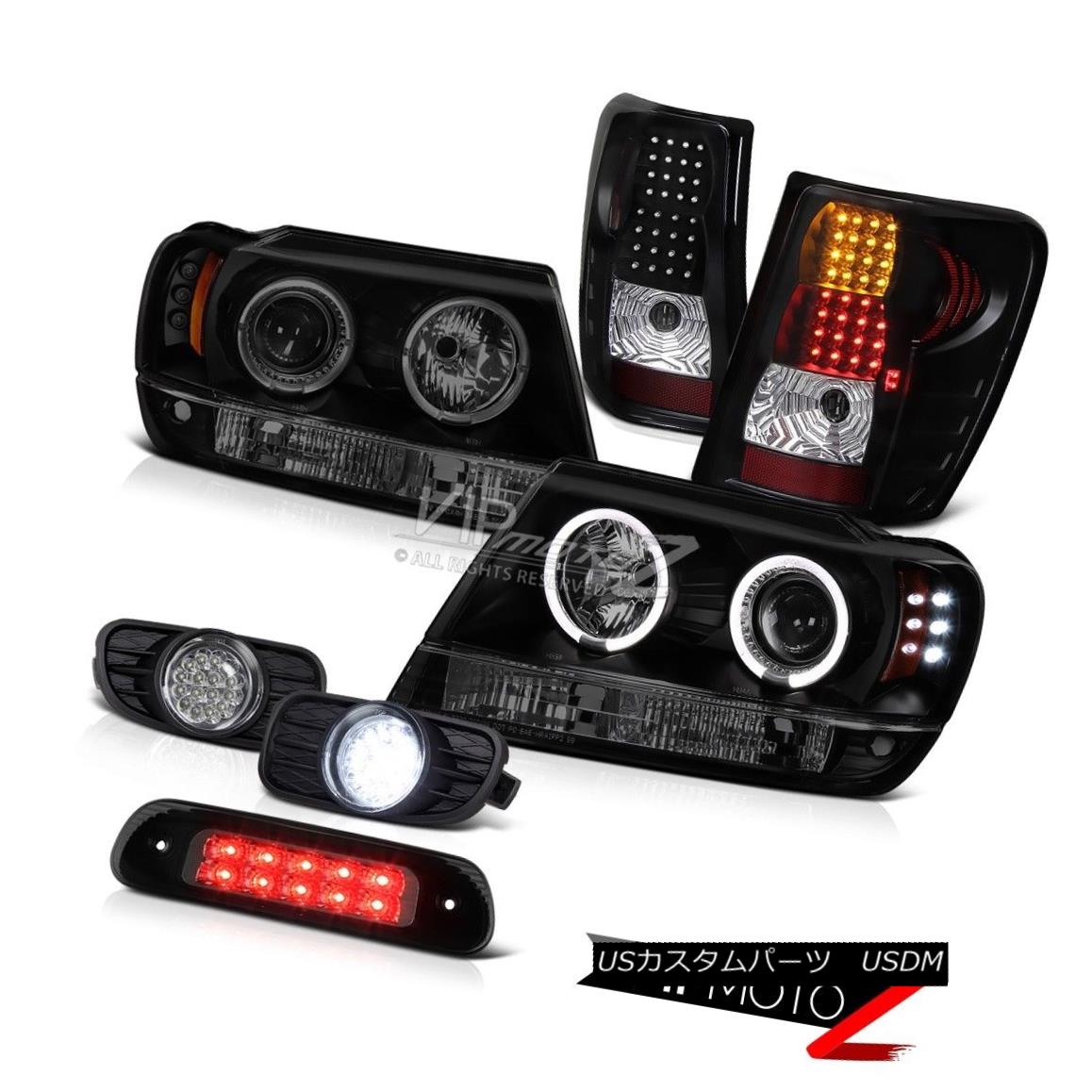 ヘッドライト 99-03 Jeep Grand Cherokee 4WD Roof Brake Lamp Foglamps Taillights Headlights Smd 99-03ジープグランドチェロキー4WD屋根のブレーキランプフォグランプ曇りヘッドライトヘッドライト 【並行輸入品】 68,426円