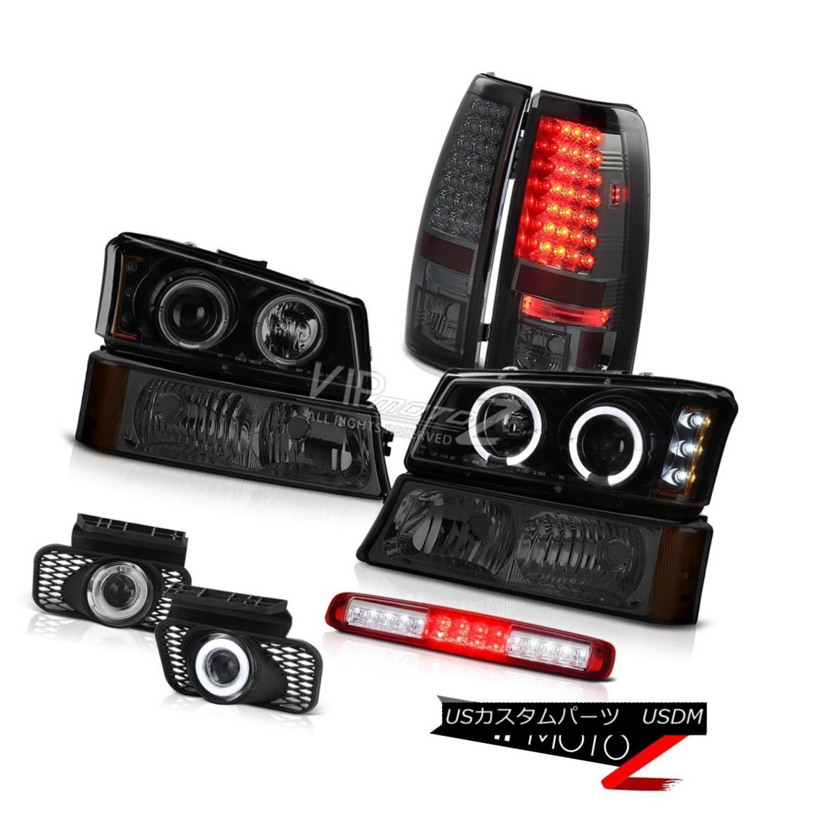 【楽天市場】ヘッドライト 03-06 Silverado Turn Signal Red Roof Brake Light Foglamps ...