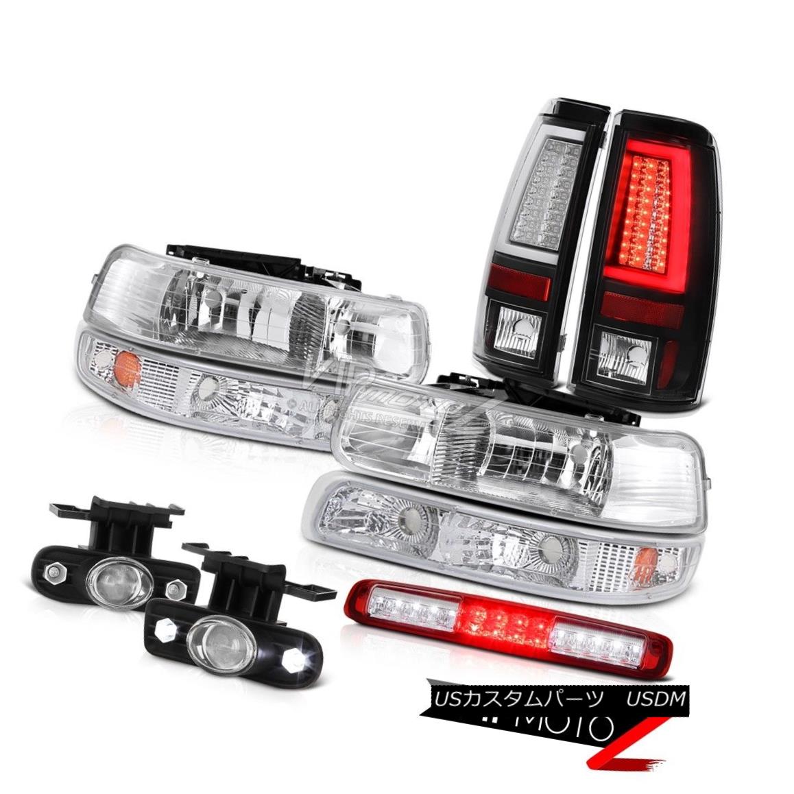 ヘッドライト 99-02 Silverado 2500 Tail Lamps Headlights Roof Brake Lamp Signal Fog Lights LED 99-02 Silverado 2500テールランプヘッドライトルーフブレーキランプ信号フォグライトLED 【並行輸入品】 69,333円