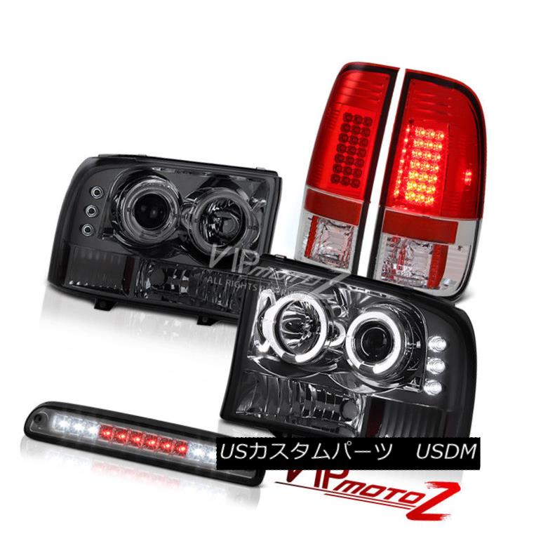 ヘッドライト Halo Headlight Smoke Roof Brake Cargo LED Tail Light 99 00 01 02 03 04 F250 XL ハローヘッドライトスモーク屋根ブレーキカーゴLEDテールライト99 00 01 02 03 04 F250 XL 【並行輸入品】