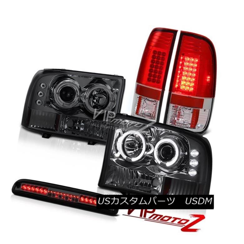 ヘッドライト 1999-2004 F250 King Ranch Halo Headlights Smoke LED Taillamp Roof Brake Cargo 1999-2004 F250 King Ranch Haloヘッドライト煙LEDテールランプ屋根ブレーキカーゴ 【並行輸入品】