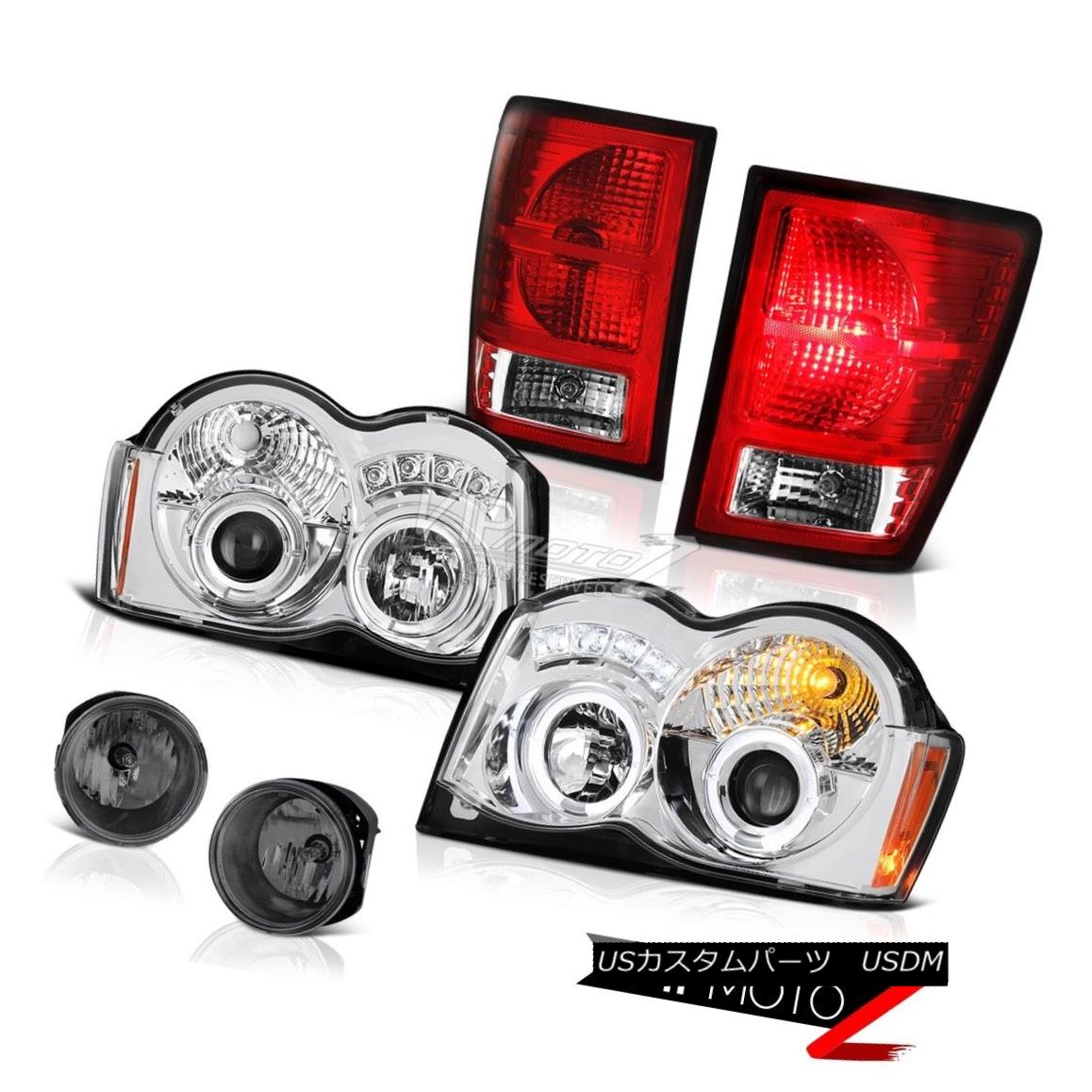 ヘッドライト 2008 2009 2010 Grand Cherokee Limited Smoked Foglights Red Taillamps Headlights 2008年2009年2010年グランドチェロキーリミテッドSmoke Foglightsレッドタイルランプヘッドライト 【並行輸入品】