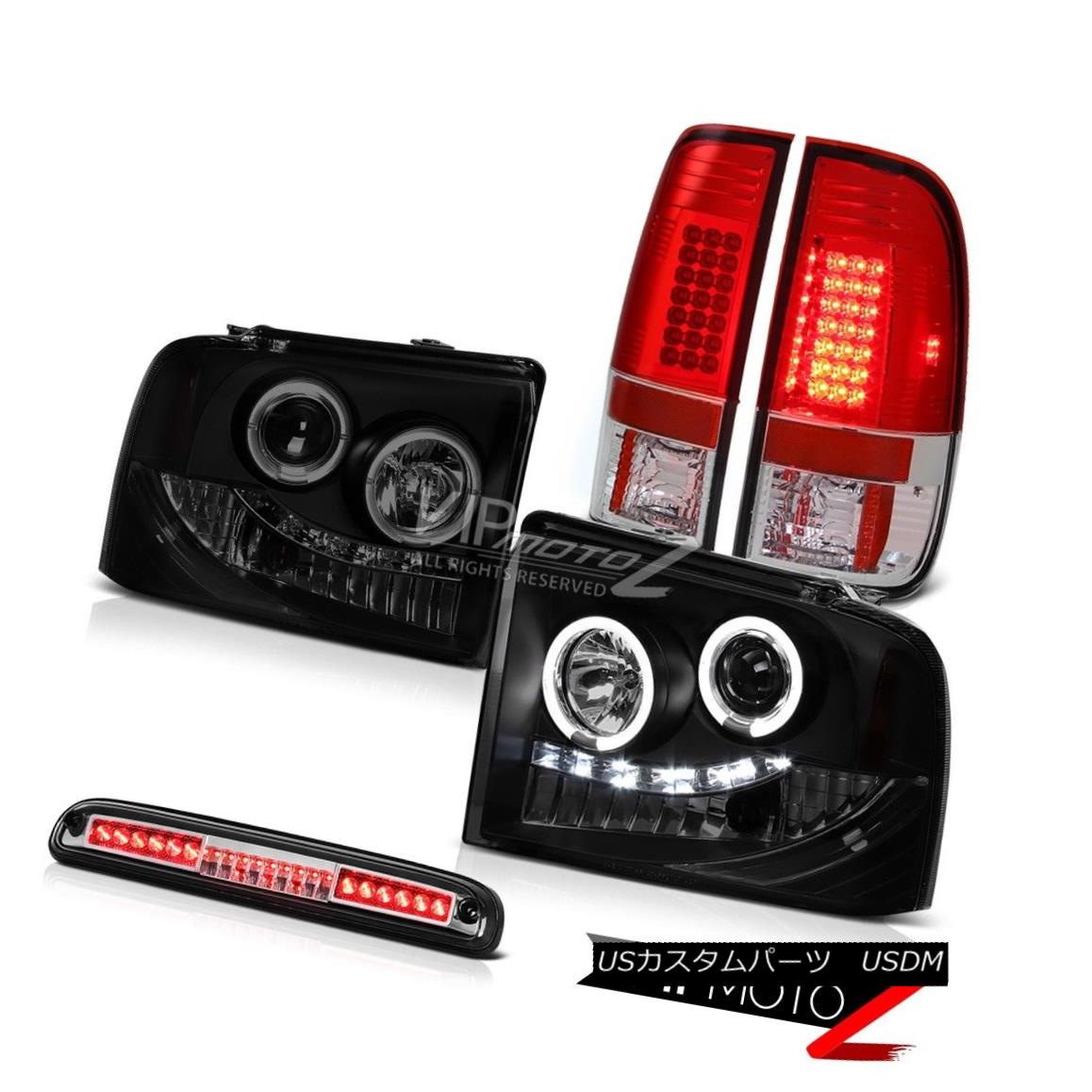 ヘッドライト L.E.D Projector DRL Headlights Brake Tail Lights LED Chrome 3rd 05-07 Ford F250 L.E.DプロジェクターDRLヘッドライトブレーキテールライトLED Chrome 3rd 05-07 Ford F250 【並行輸入品】