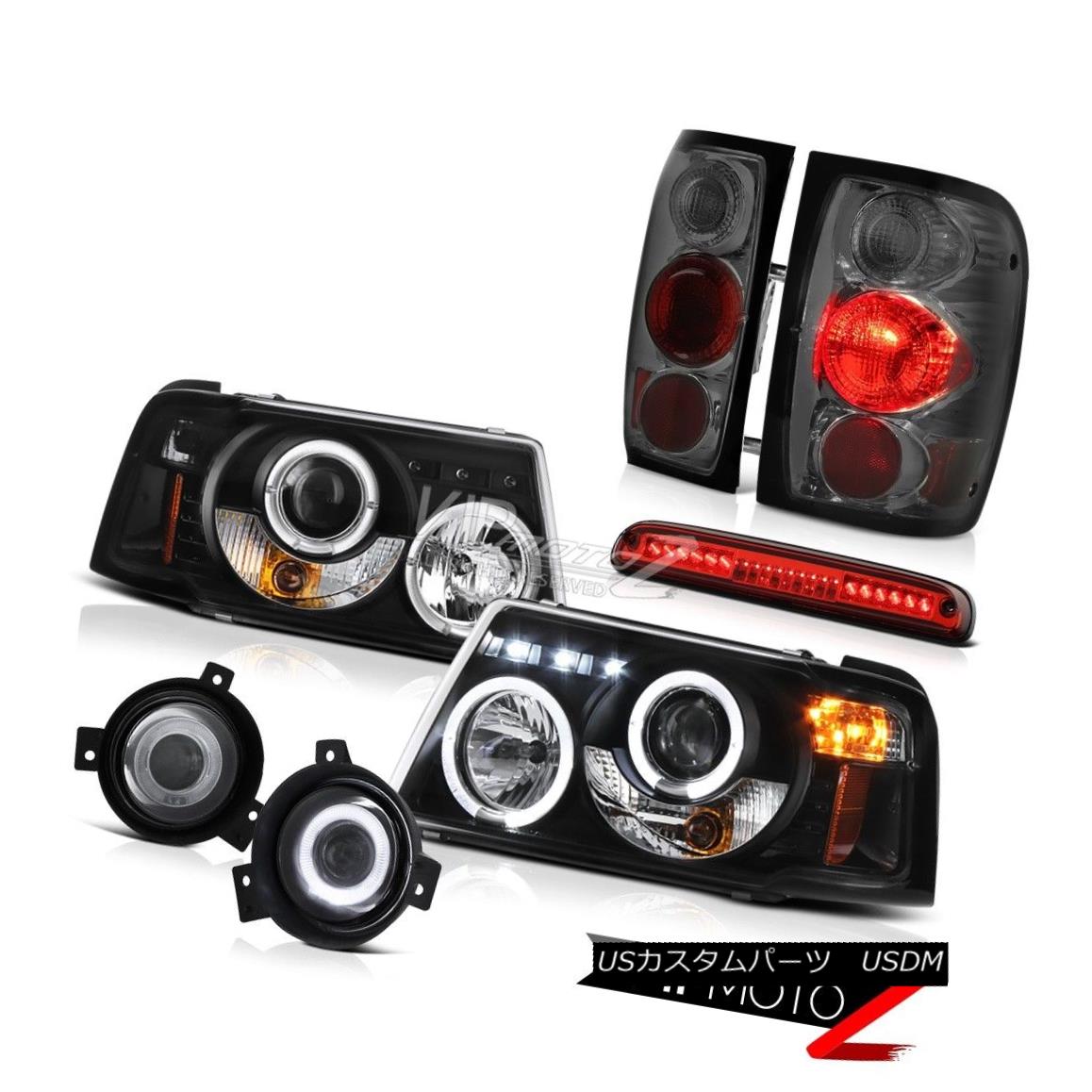 ヘッドライト 01-03 Ranger 2X Angel Eye Headlights Rear Brake Tail Lamps Foglights 3rd Red LED 01-03レンジャー2Xエンジェルアイヘッドライトリアブレーキテールランプフォグライト第3赤色LED 【並行輸入品】 68,426円