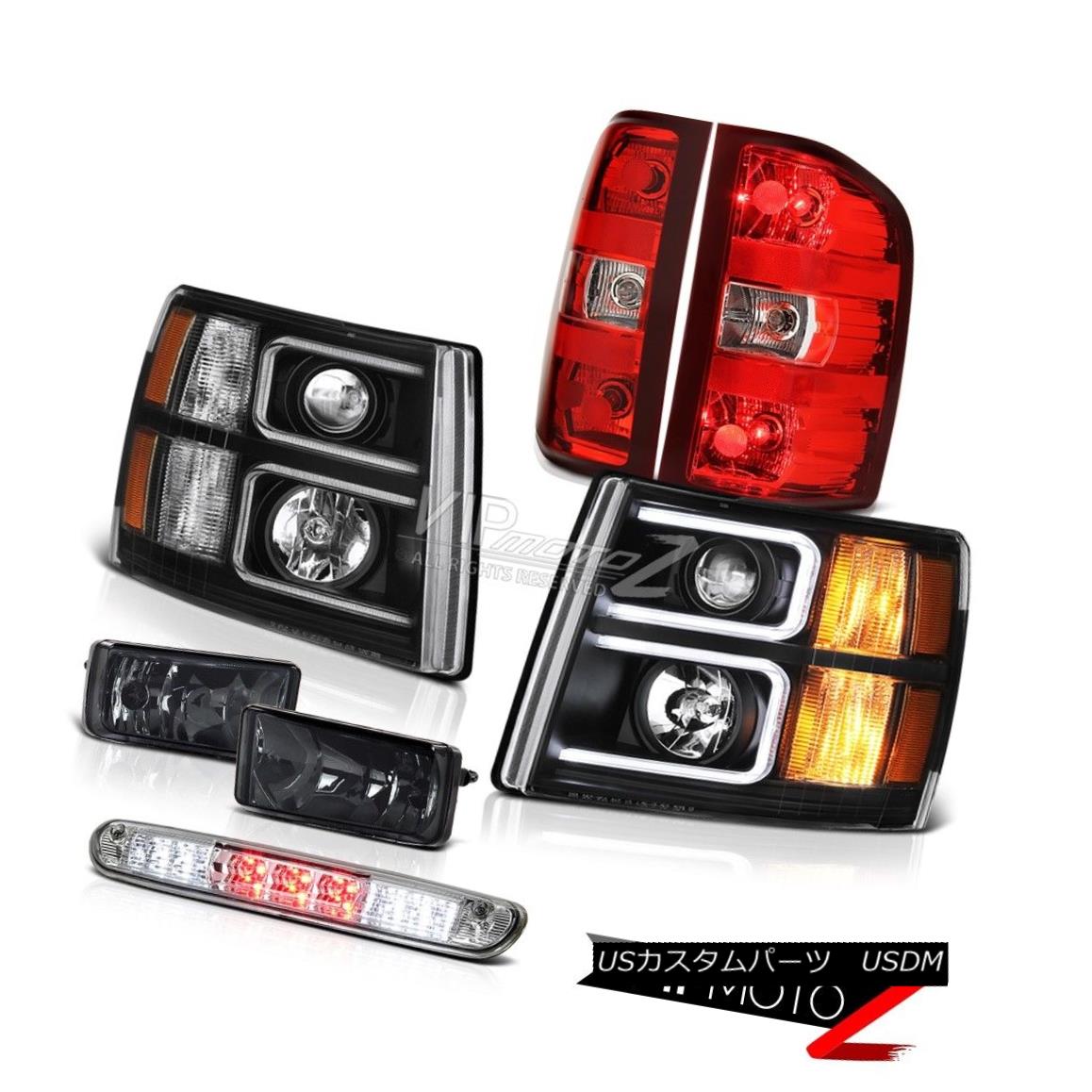 ヘッドライト 2007-2013 Silverado Z71 Headlights Fog Lamps Roof Cab Lamp Red Tail Light Bar 2007-2013 Silverado Z71ヘッドライトフォグランプルーフキャブランプレッドテールライトバー 【並行輸入品】
