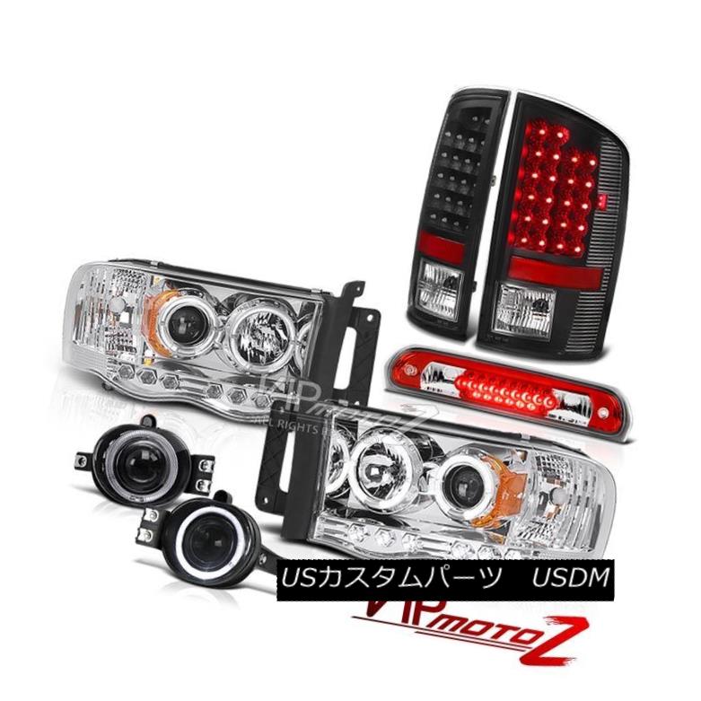 ヘッドライト 02-05 Ram 2500 Halo LED Headlamps Bulbs Tail Lights Glass Fog Wine Red 3rd Brake 02-05 Ram 2500 Halo LEDヘッドランプ球根テールライトガラスフォッグワインレッド3rdブレーキ 【並行輸入品】