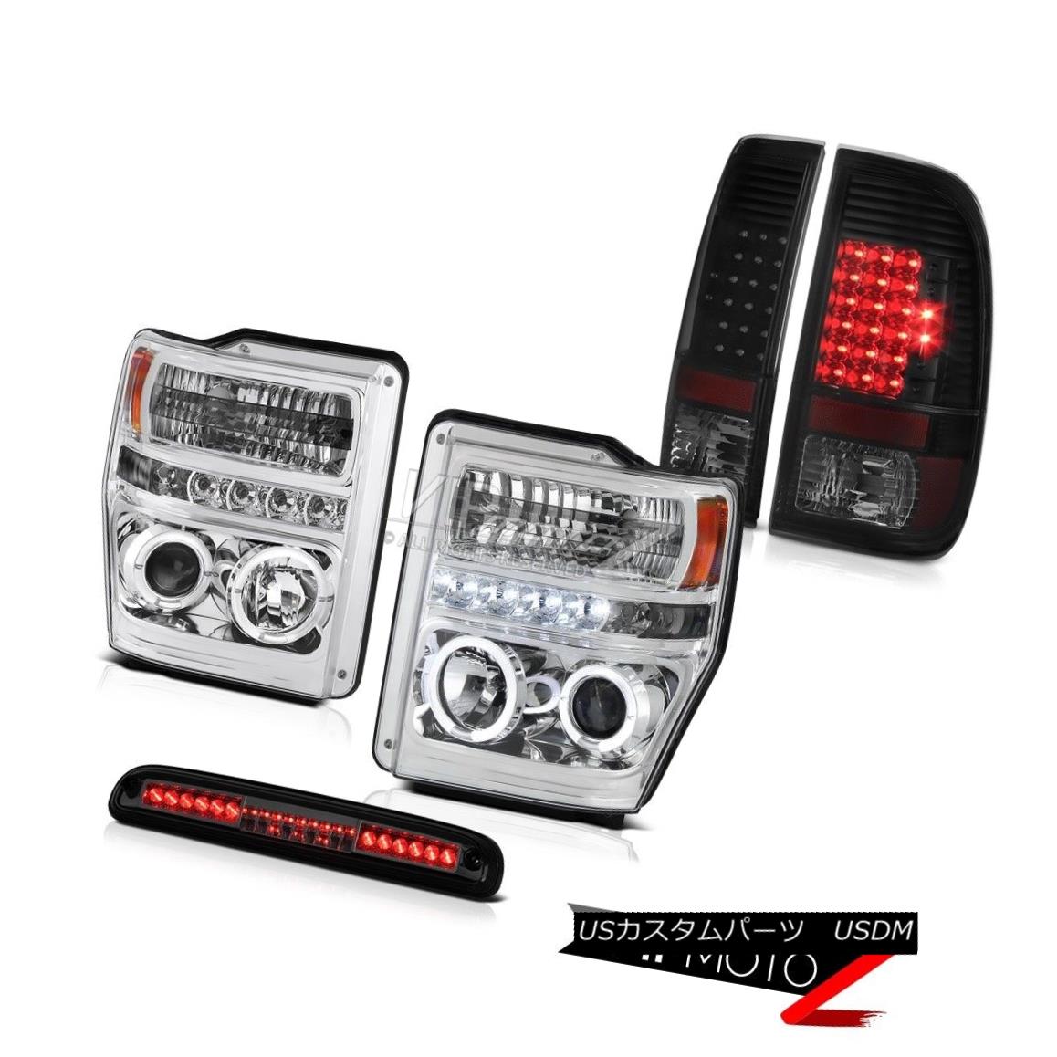 ヘッドライト 08 09 10 F250 King Ranch LED Angel Eye Headlights Tint Taillights High 3rd Cargo 08 09 10 F250キングランチLEDエンジェルアイヘッドライトティントティールライトハイ3カーゴ 【並行輸入品】 69,333円