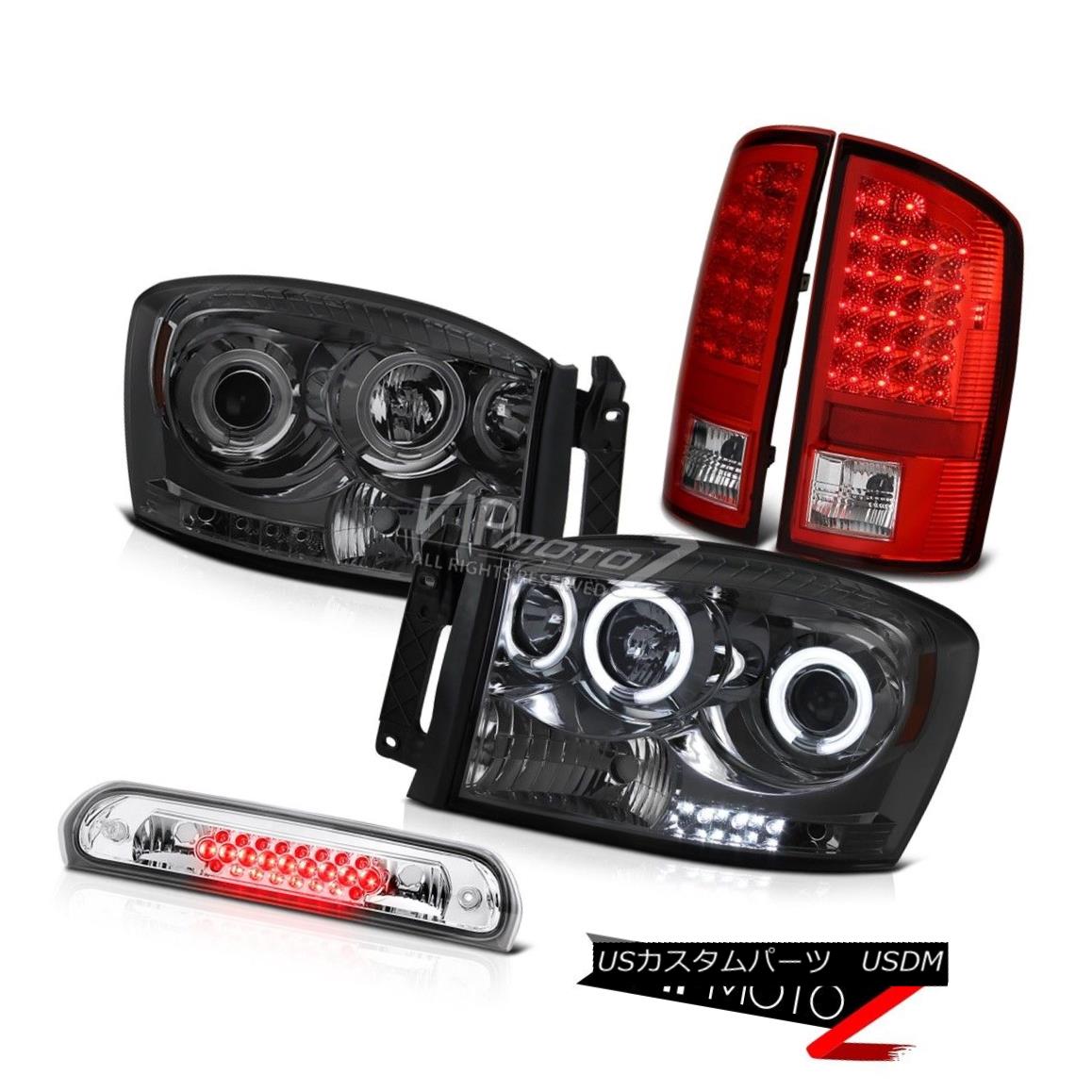 ヘッドライト 2006 Dodge Ram 2500 Angel Eye CCFL Headlights LH+RH LED Brake Lights Roof Cargo 2006 Dodge Ram 2500エンジェルアイCCFLヘッドライトLH + RH LEDブレーキライトルーフカーゴ 【並行輸入品】