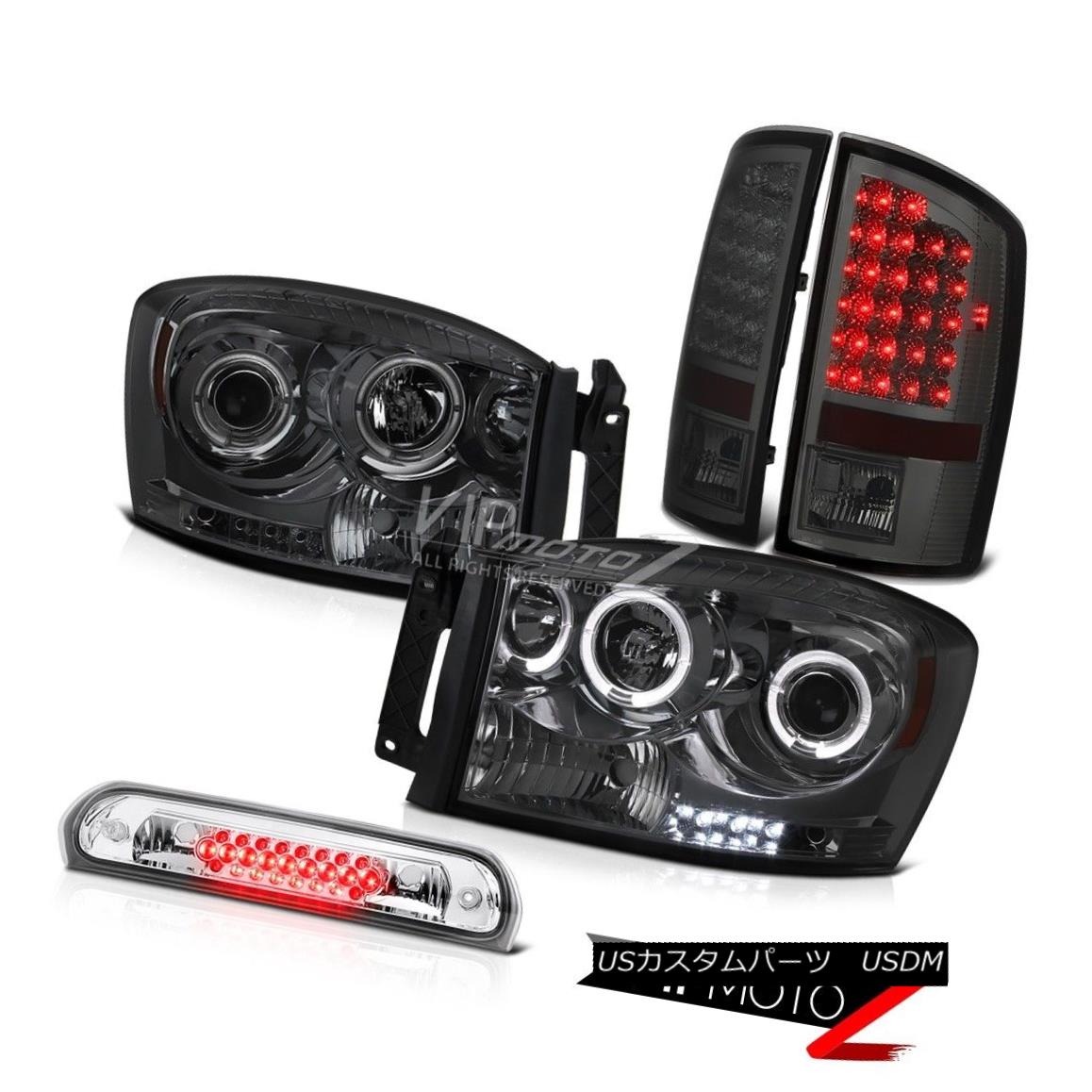ヘッドライト Halo Rim Headlights Smoke Taillight LED 3rd Brake Cargo 2007 2008 Dodge Ram 3500 Halo RimヘッドライトSmoke Taillight LED 3rd Brake Cargo 2007 2008 Dodge Ram 3500 【並行輸入品】 68,426円