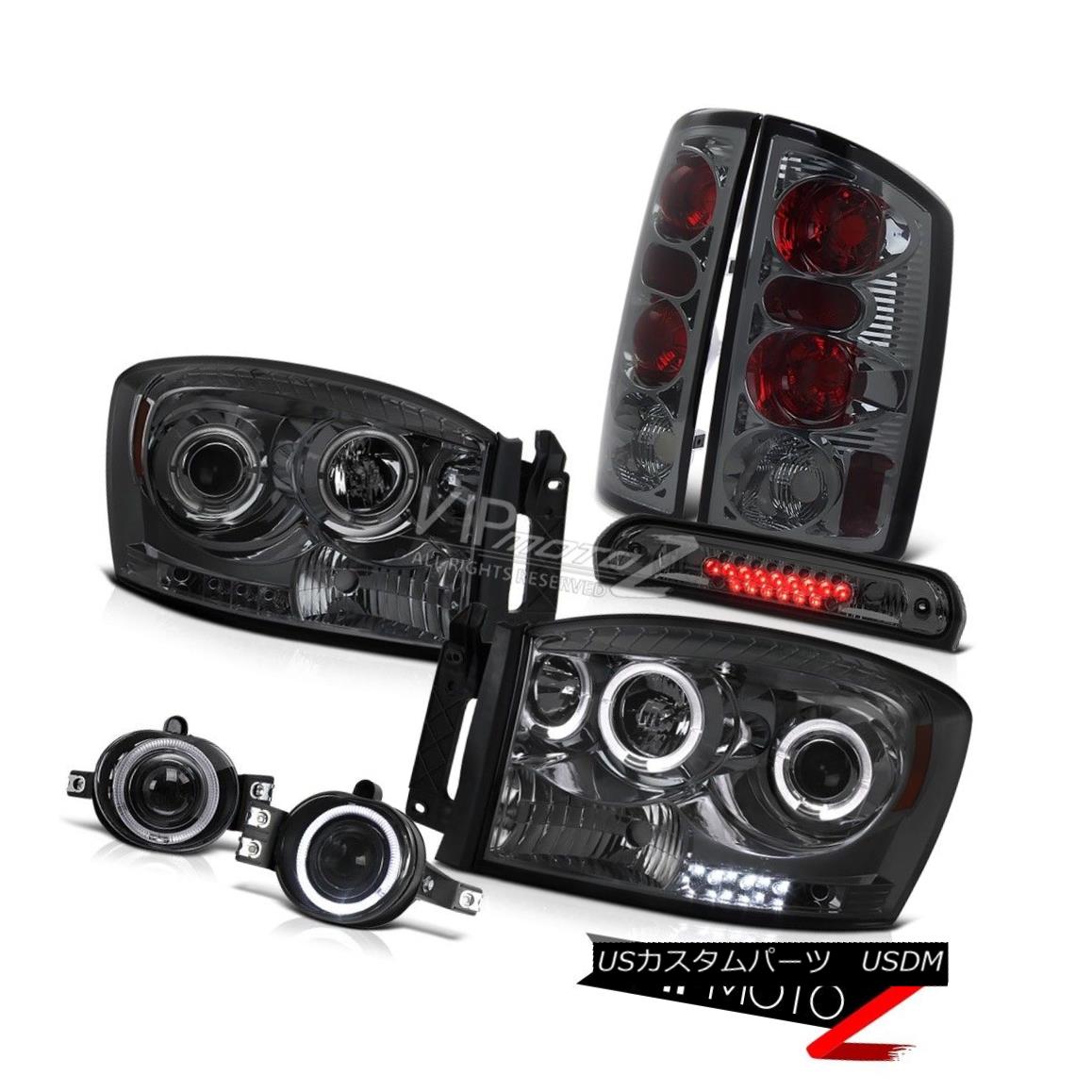 ヘッドライト Angel Eye Headlight Rear Light Projector Fog 3rd Brake LED 2006 Dodge Ram SRT-10 エンジェルアイヘッドライトリアライトプロジェクターフォグ3rdブレーキLED 2006 Dodge Ram SRT-10 【並行輸入品】
